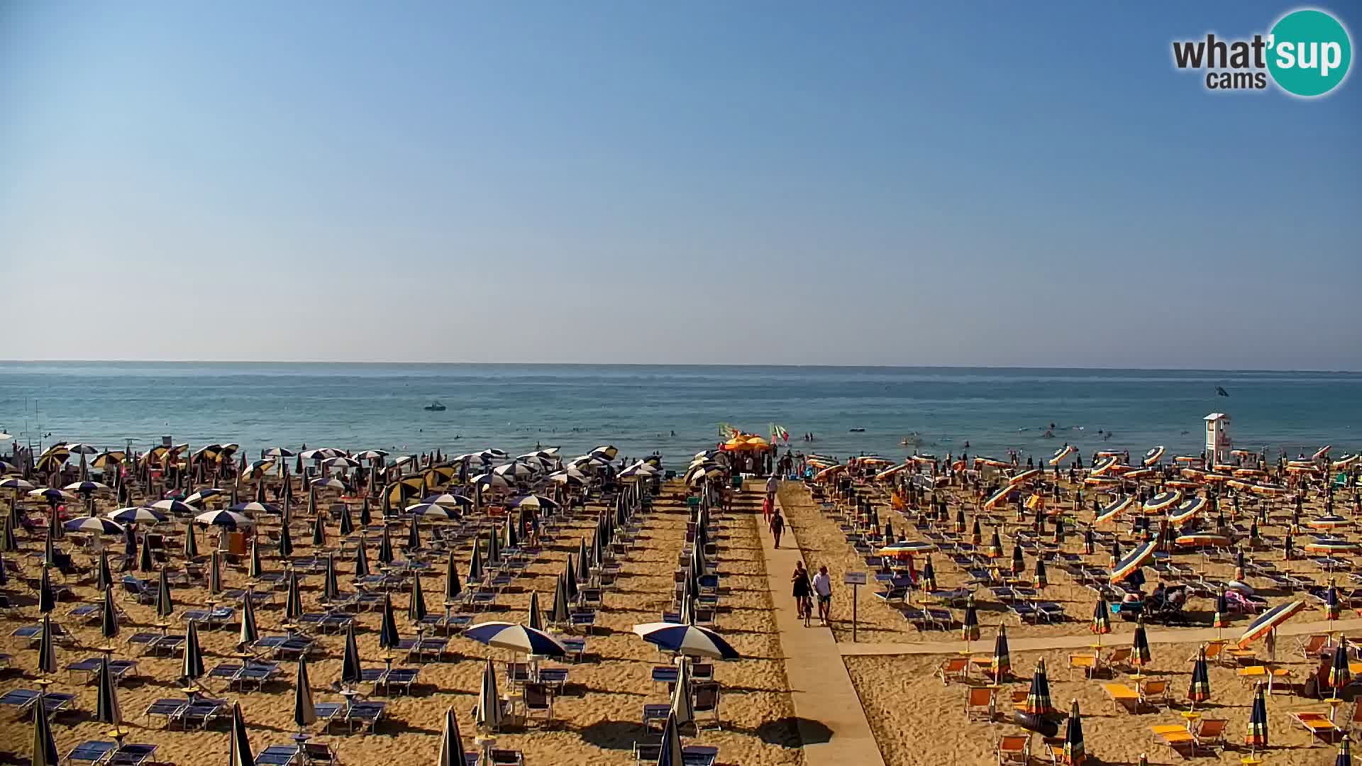 Bibione spiaggia webcam – Piazzale Zenith