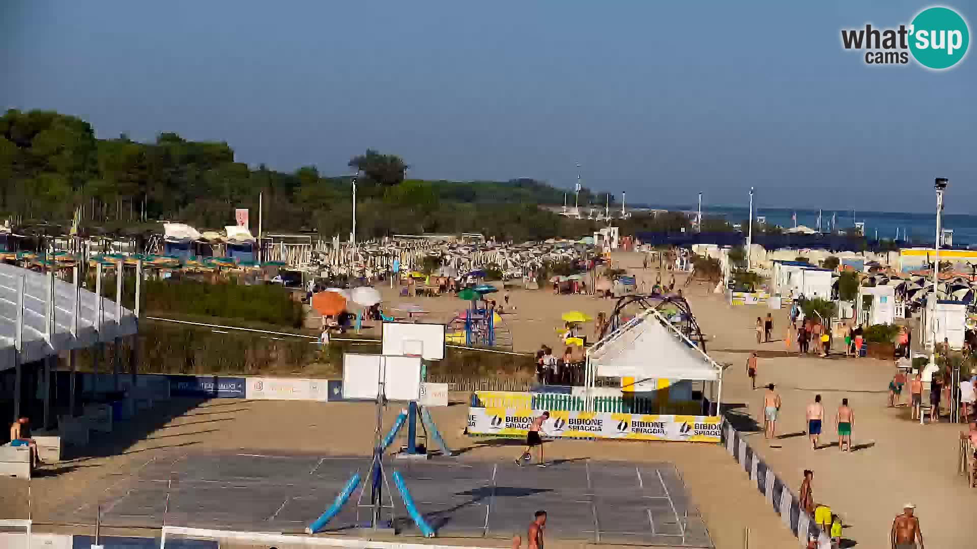 The Bibione beach webcam  – Zenith