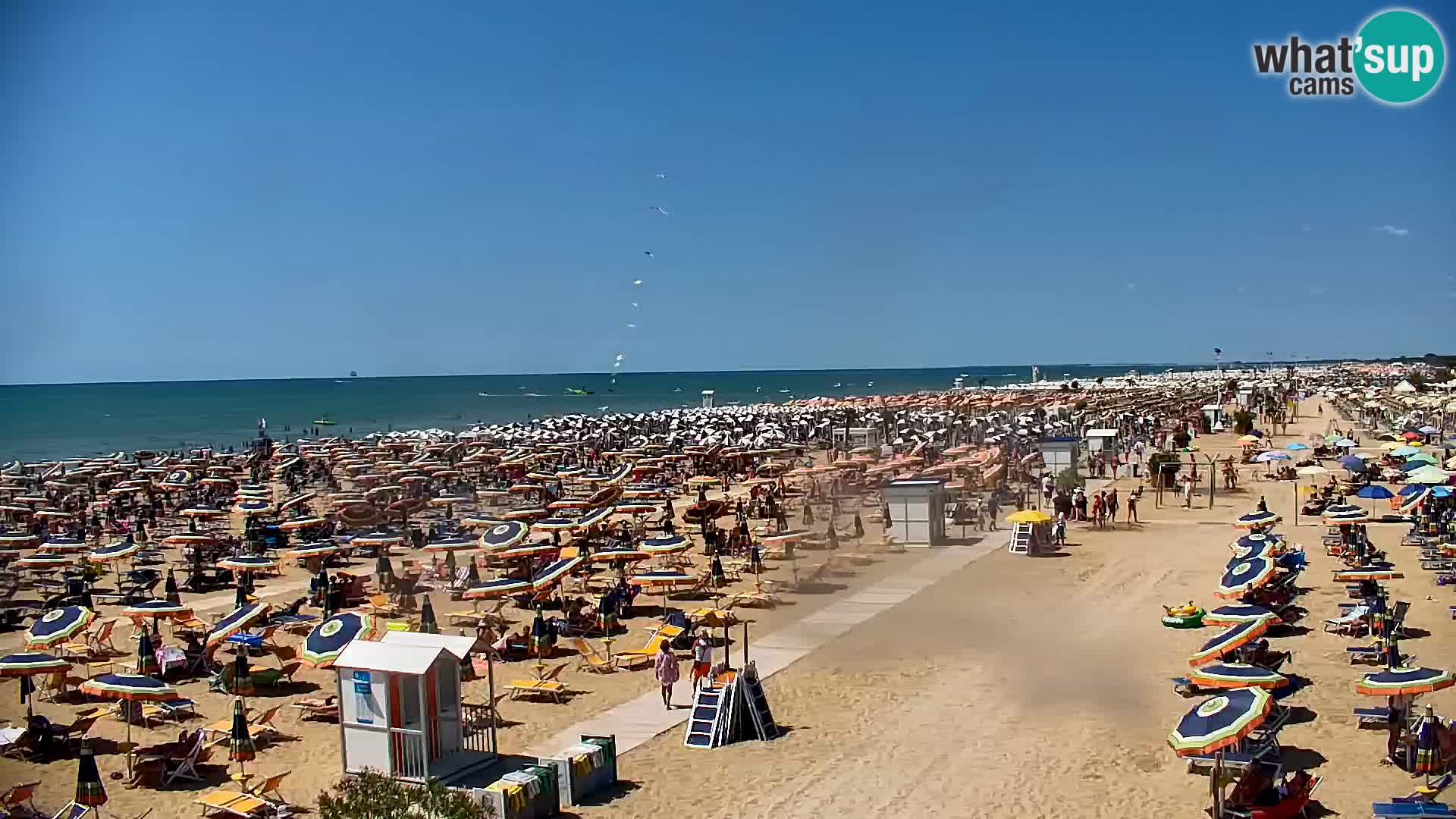 Bibione spiaggia webcam – Piazzale Zenith