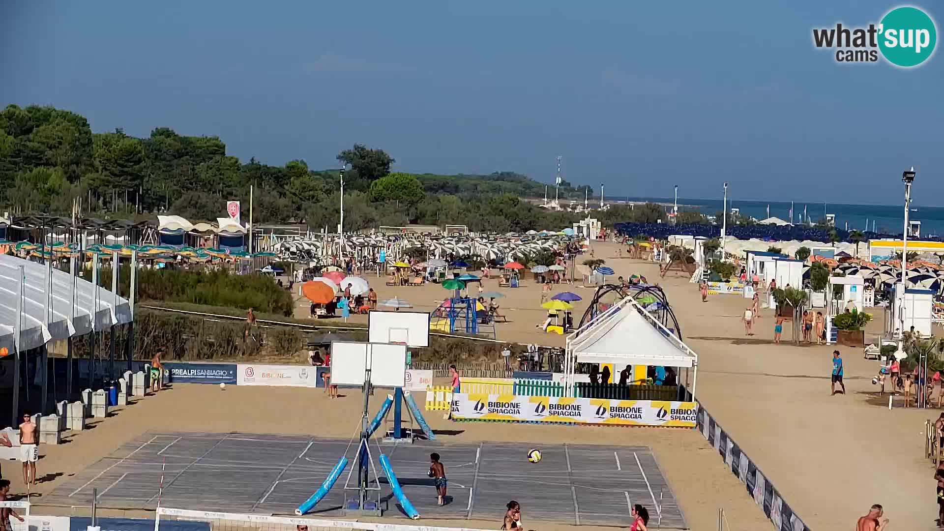 Bibione strand webcam  – Zenith