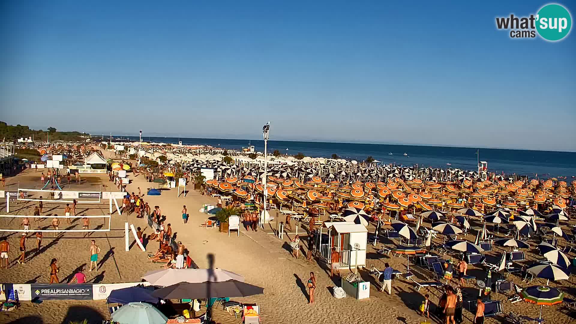The Bibione beach webcam – Zenith