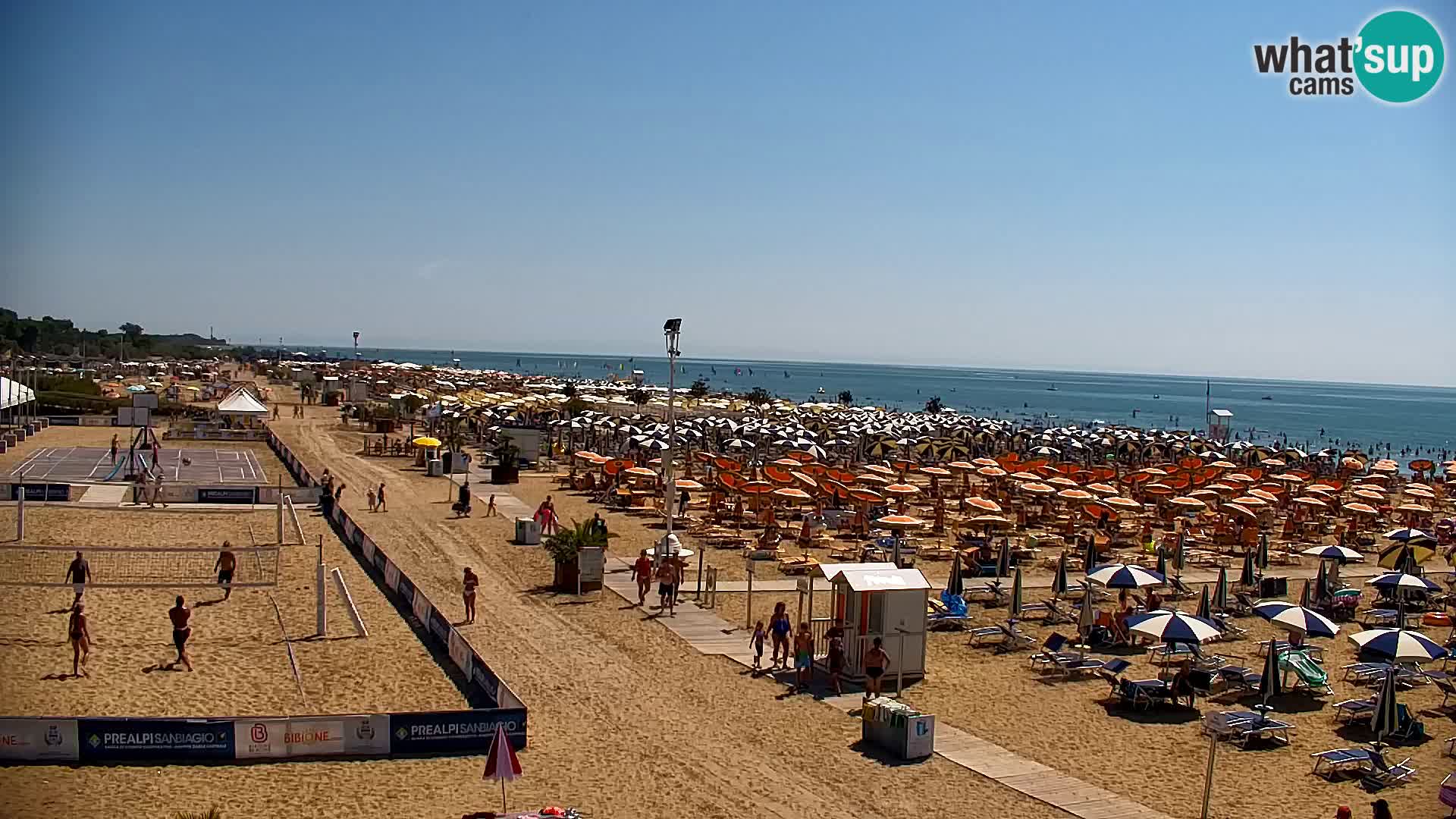 La webcam de la plage de Bibione – Zenith