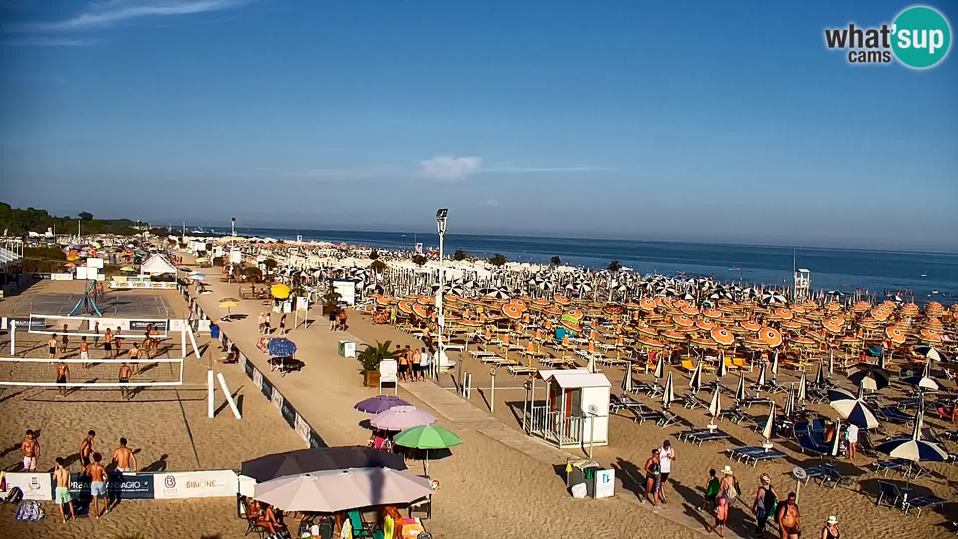 The Bibione beach webcam  – Zenith