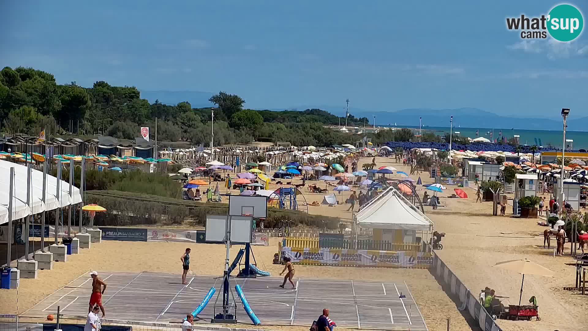 La webcam de la plage de Bibione – Zenith