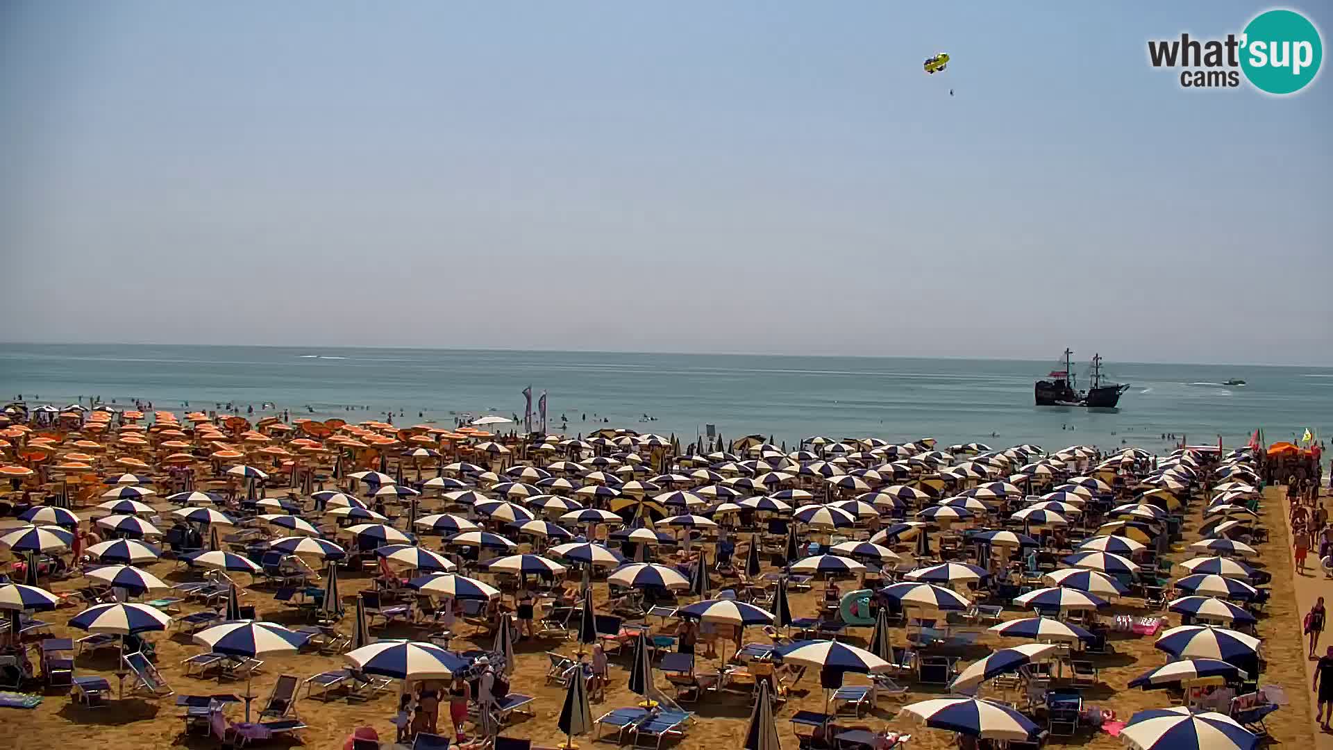 La webcam de la plage de Bibione – Zenith