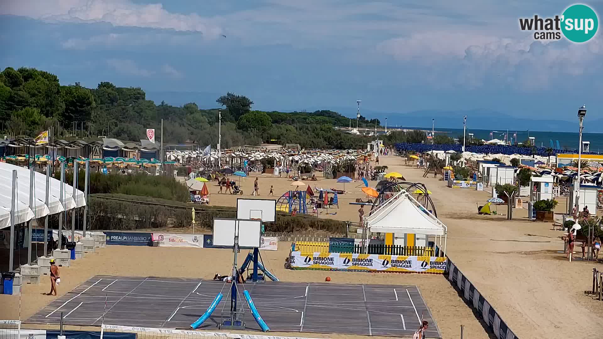 Bibione spiaggia webcam – Piazzale Zenith