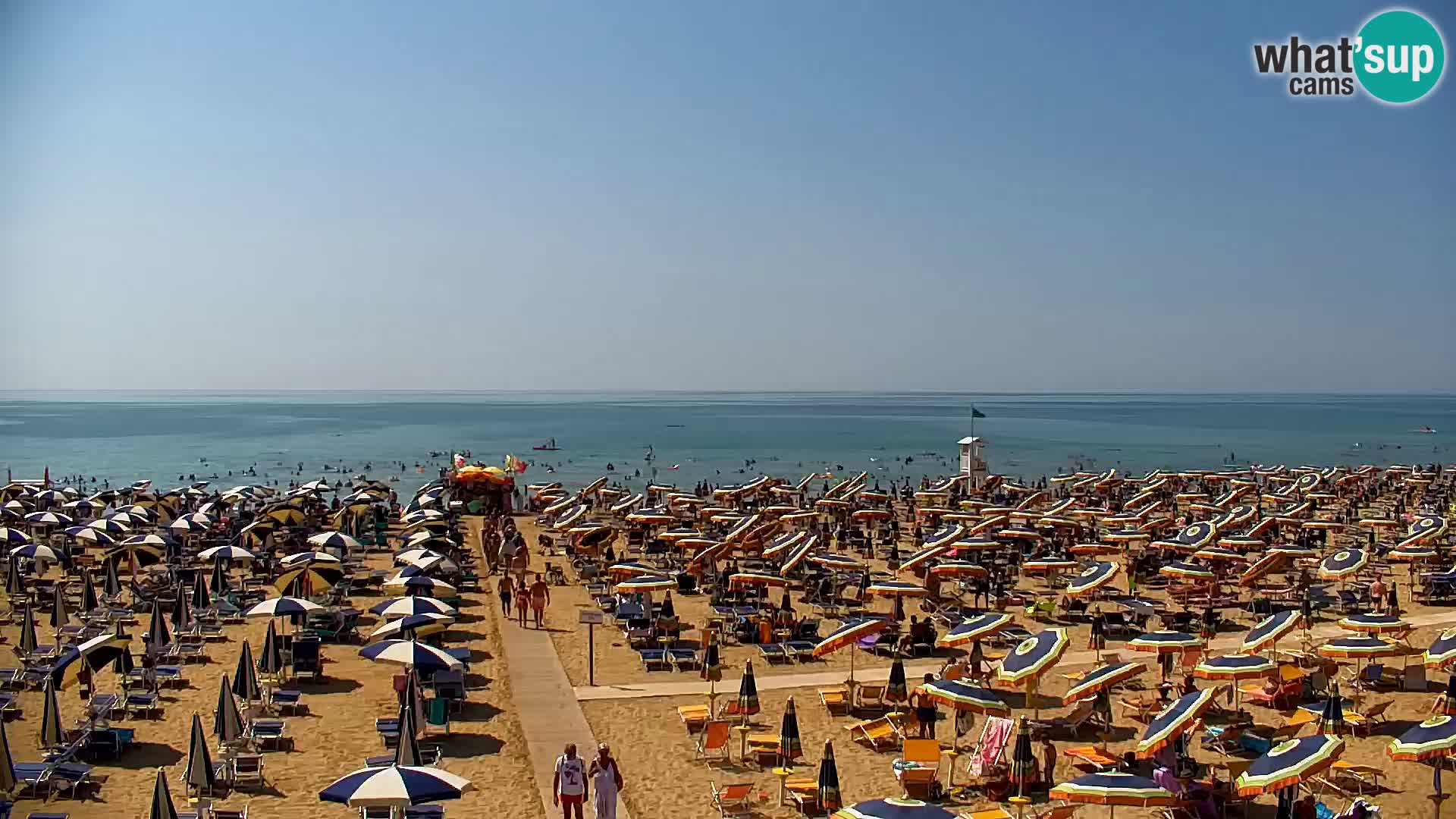 Bibione spiaggia webcam – Piazzale Zenith