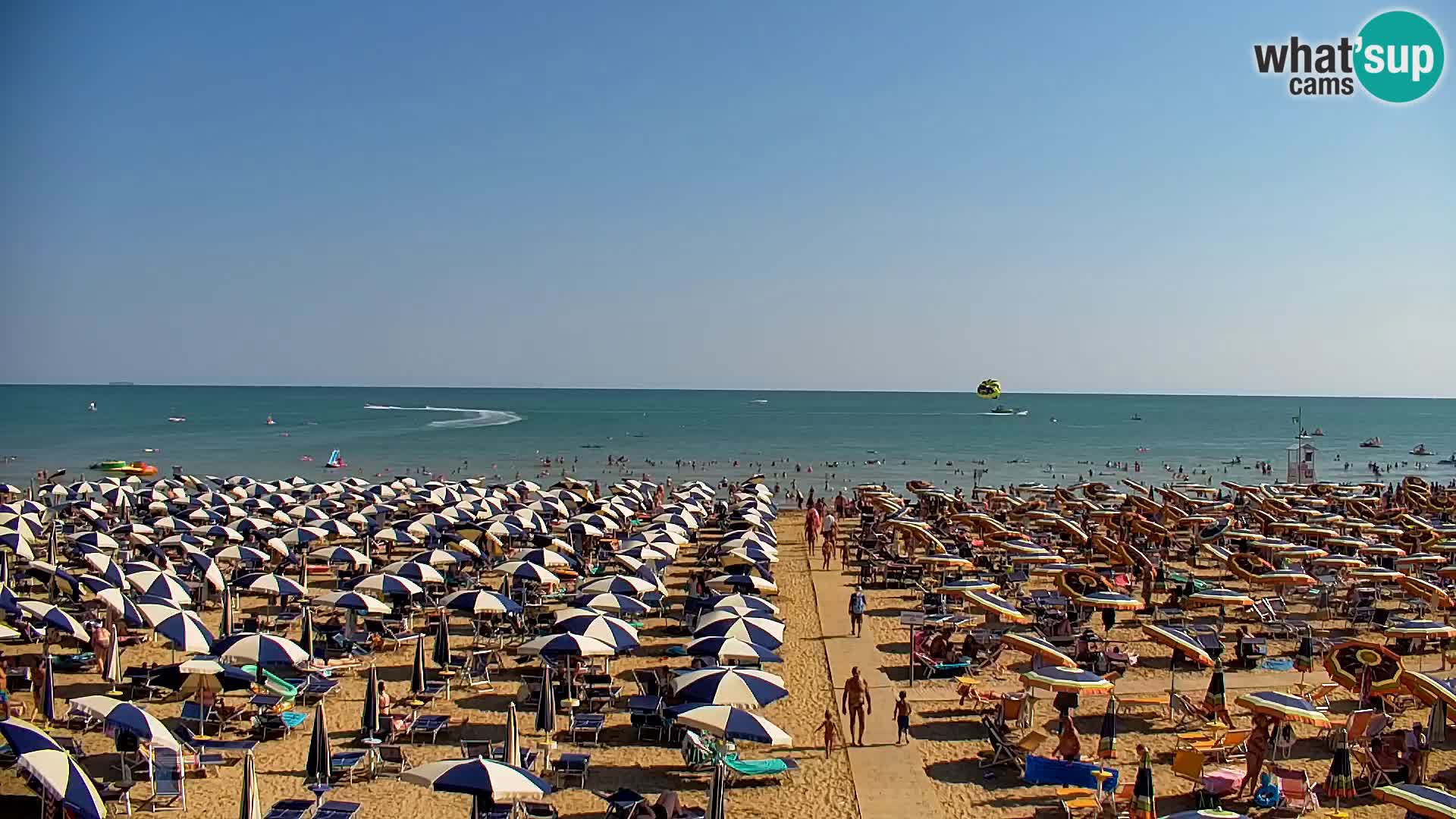 Bibione spiaggia webcam – Piazzale Zenith