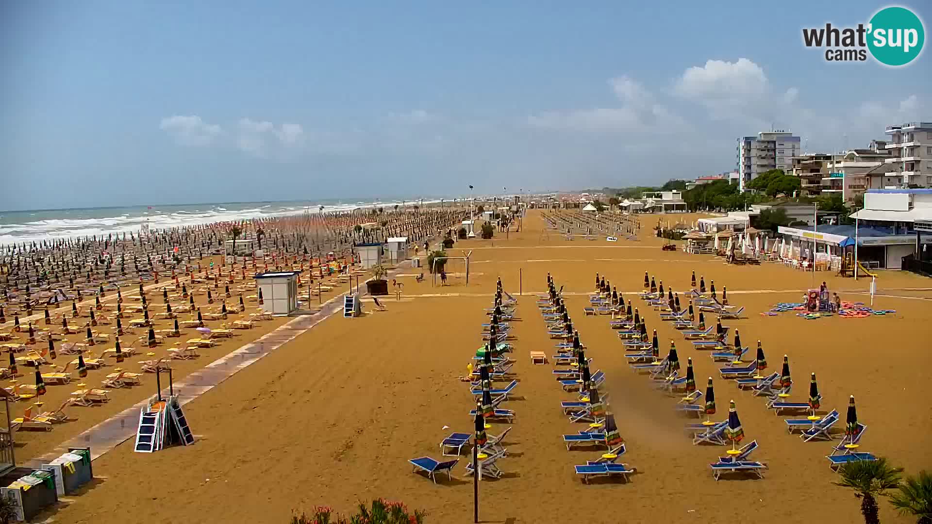 Bibione spiaggia webcam – Piazzale Zenith