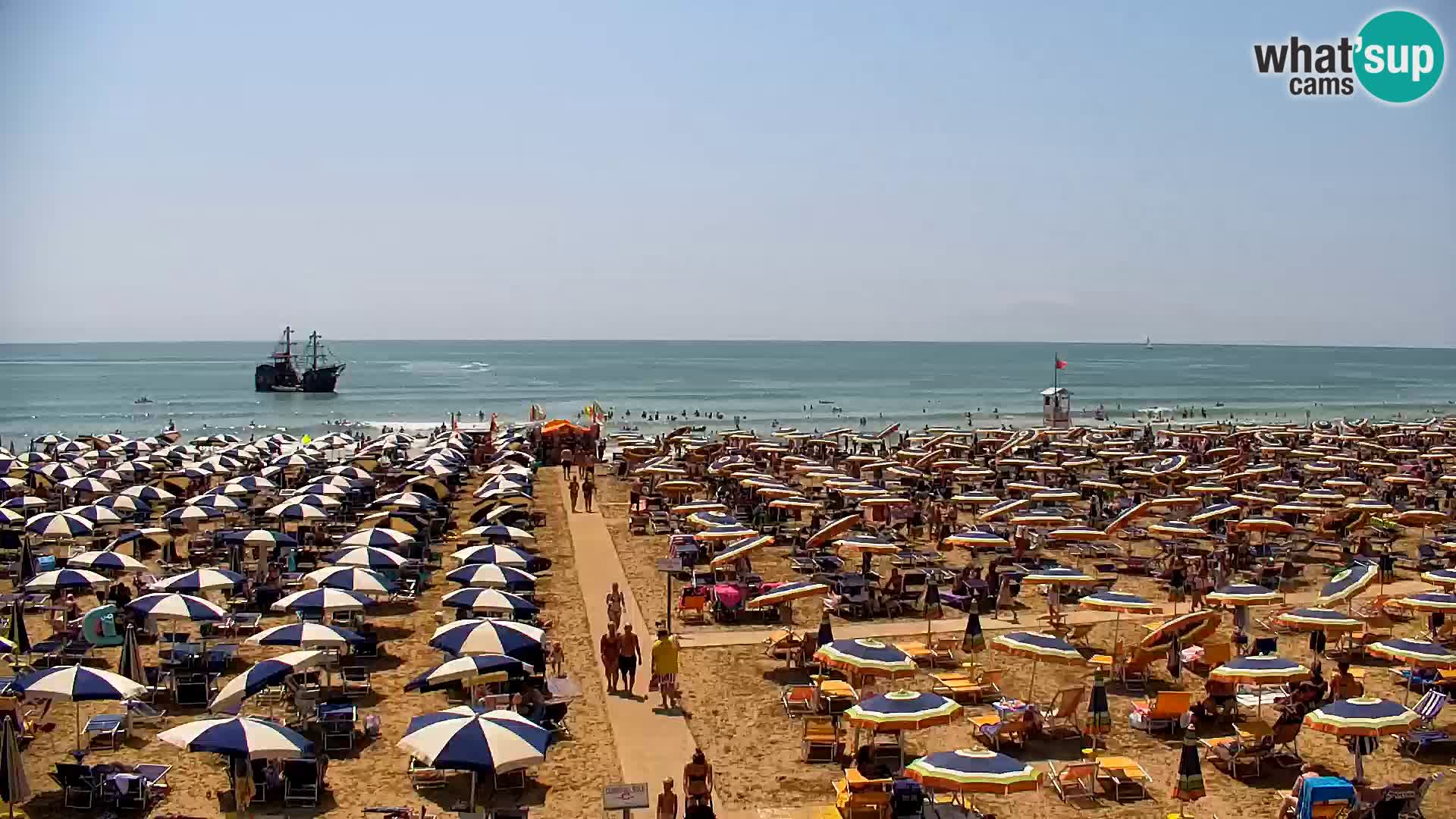 Bibione spiaggia webcam – Piazzale Zenith