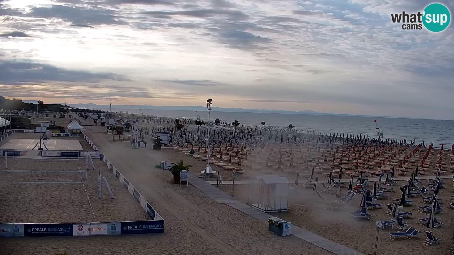 Bibione strand webcam  – Zenith