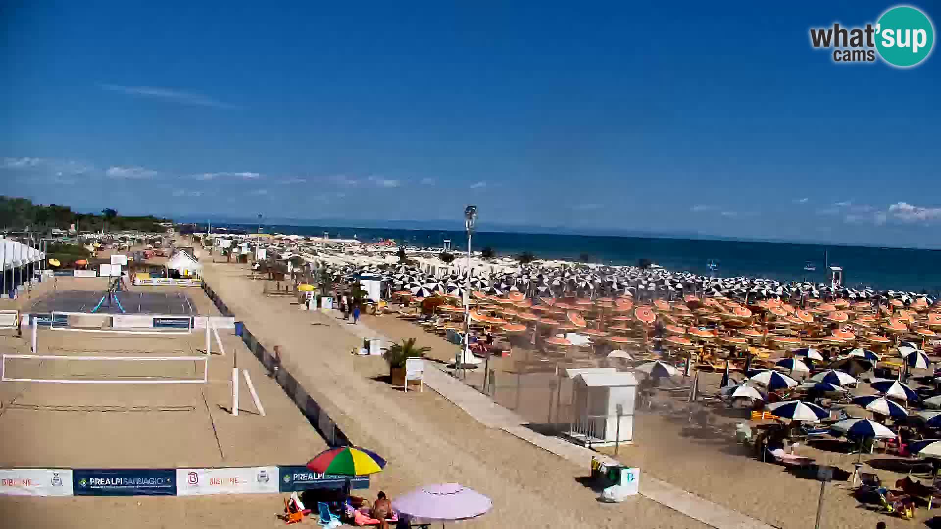 The Bibione beach webcam  – Zenith