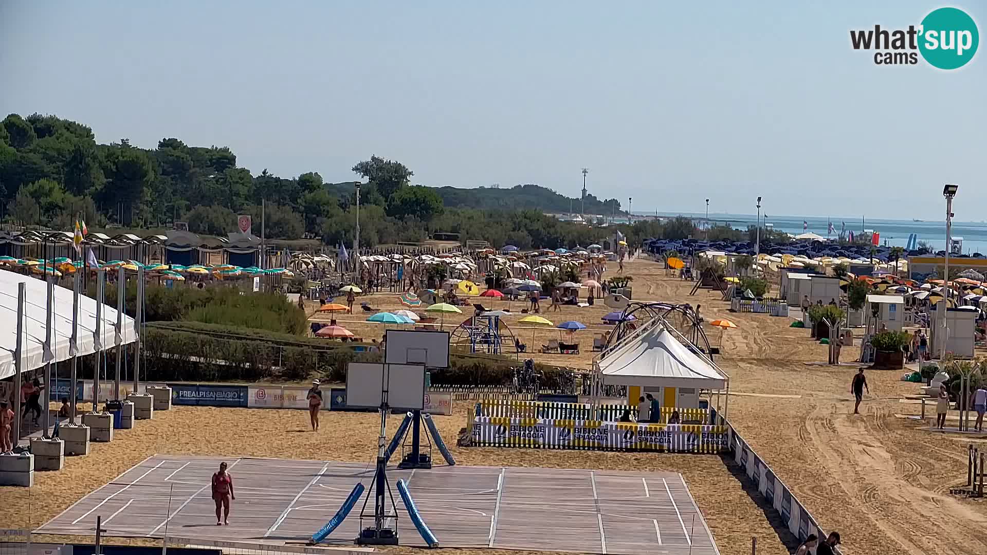 Spletna kamera na plaži Bibione – Zenit