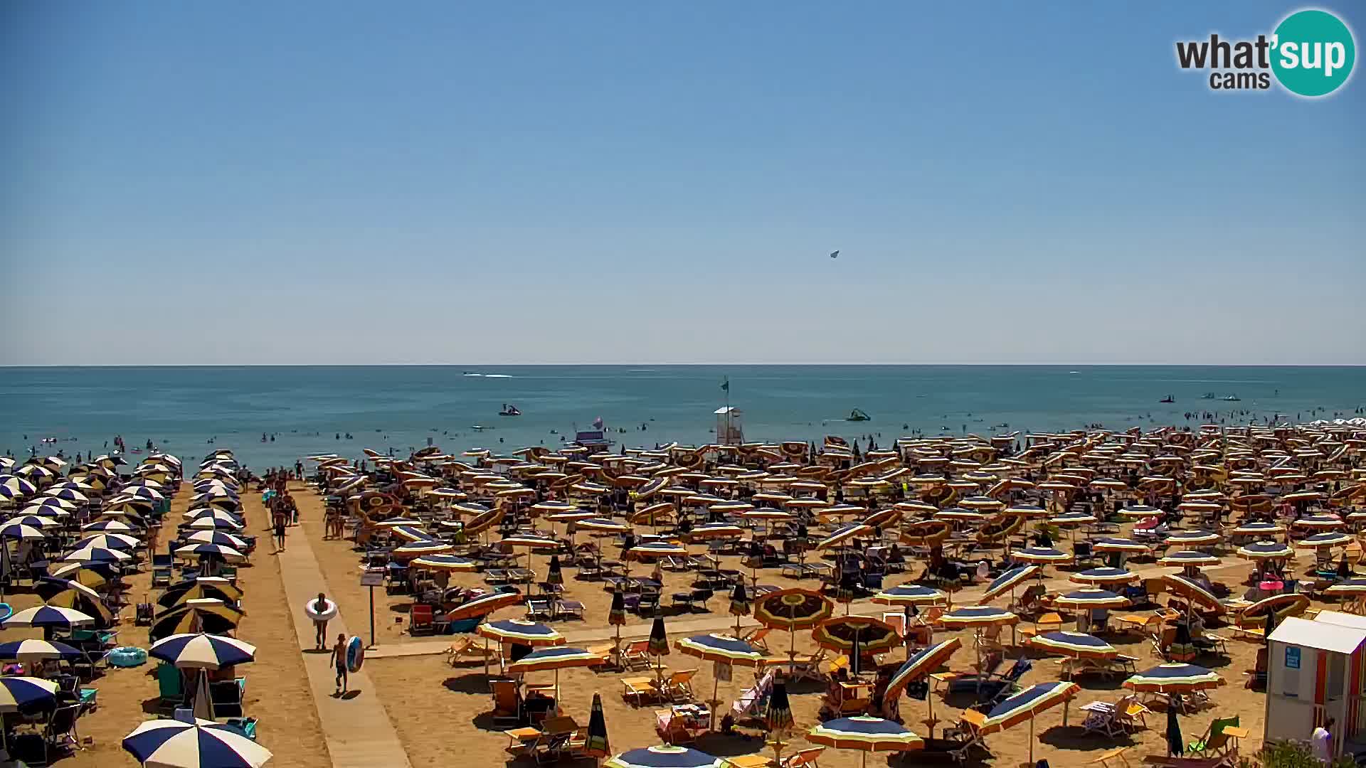 The Bibione beach webcam – Zenith