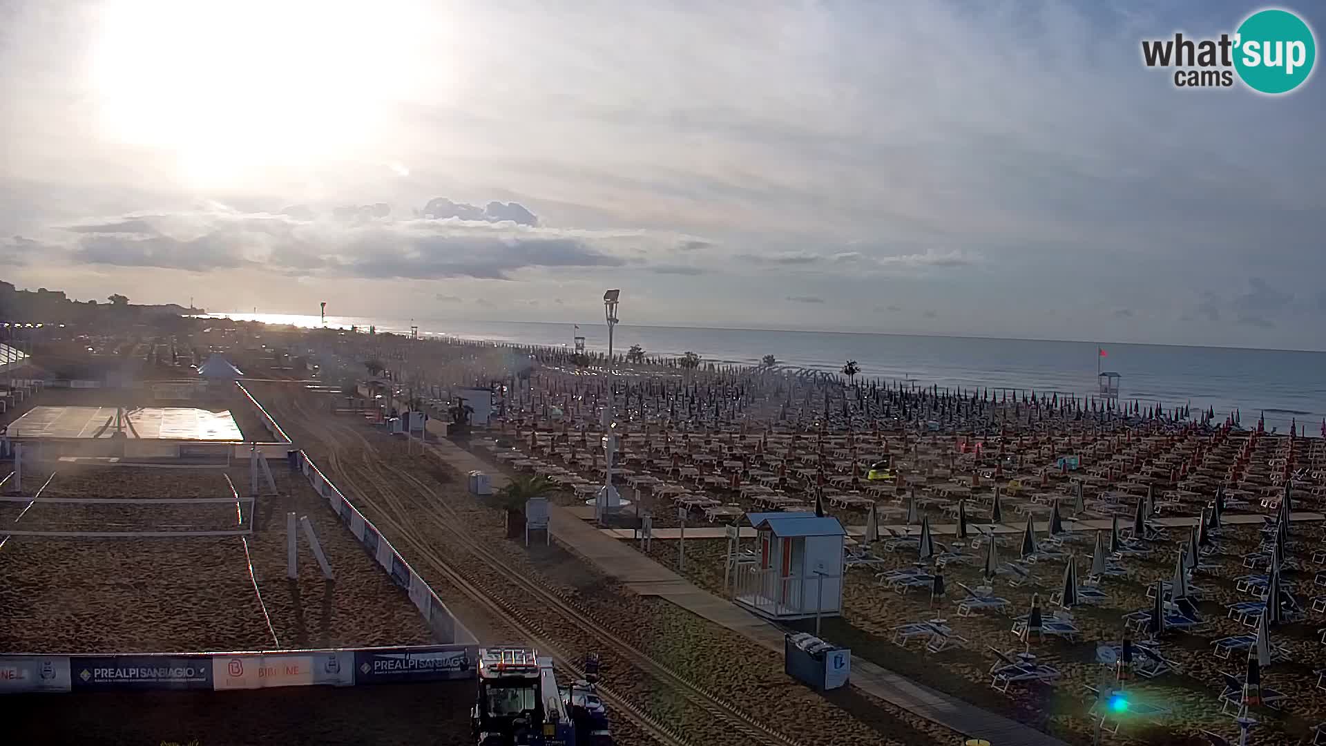 Bibione spiaggia webcam – Piazzale Zenith