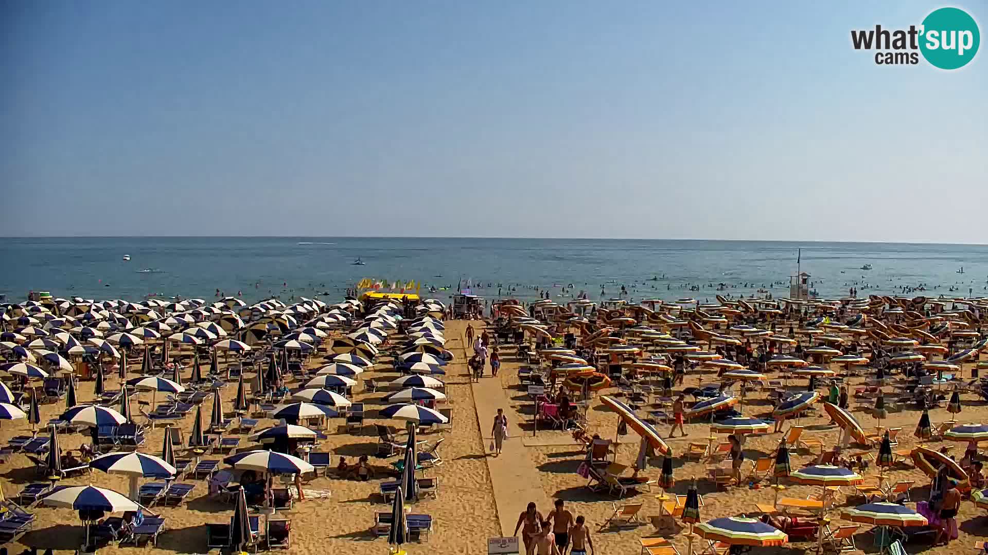 Bibione spiaggia webcam – Piazzale Zenith
