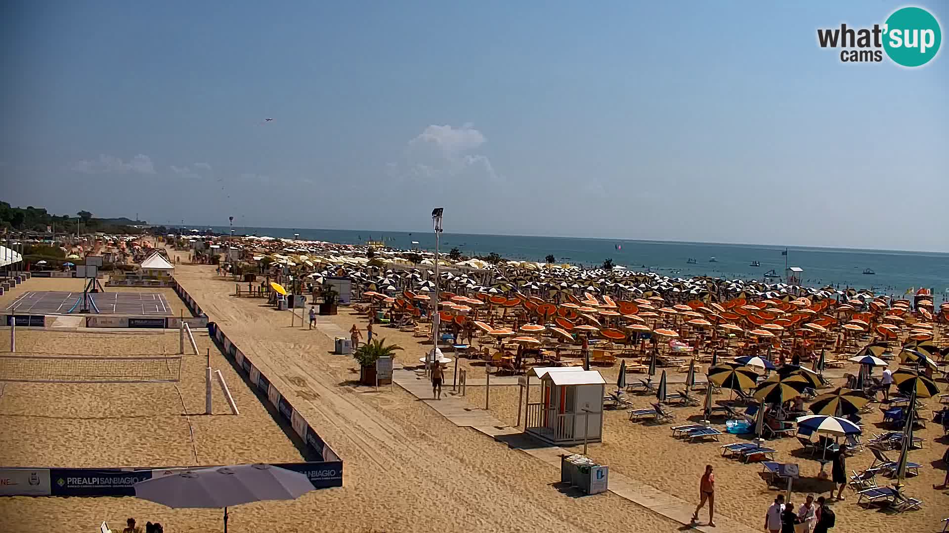 Bibione spiaggia webcam – Piazzale Zenith