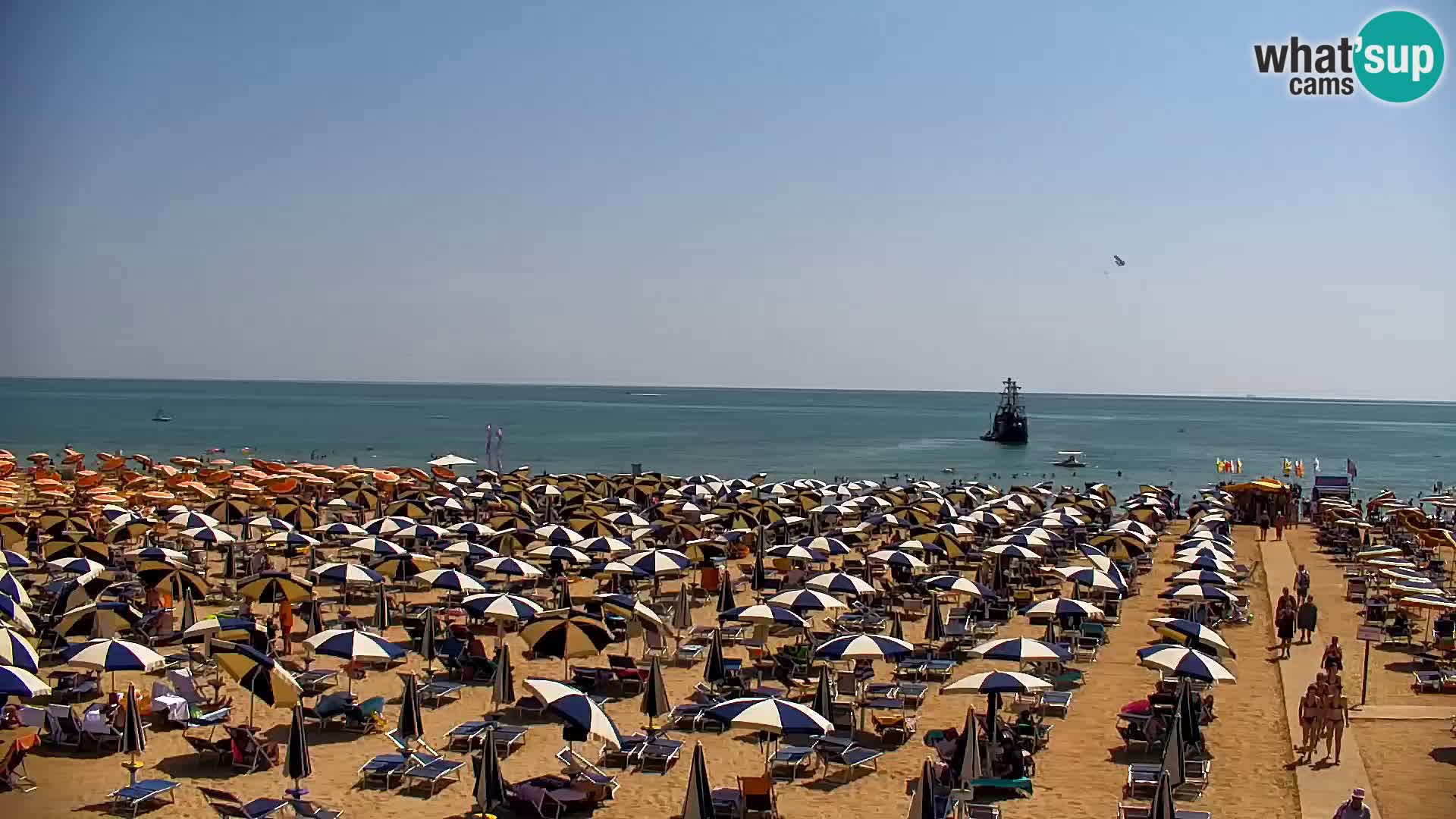 Bibione strand webcam  – Zenith
