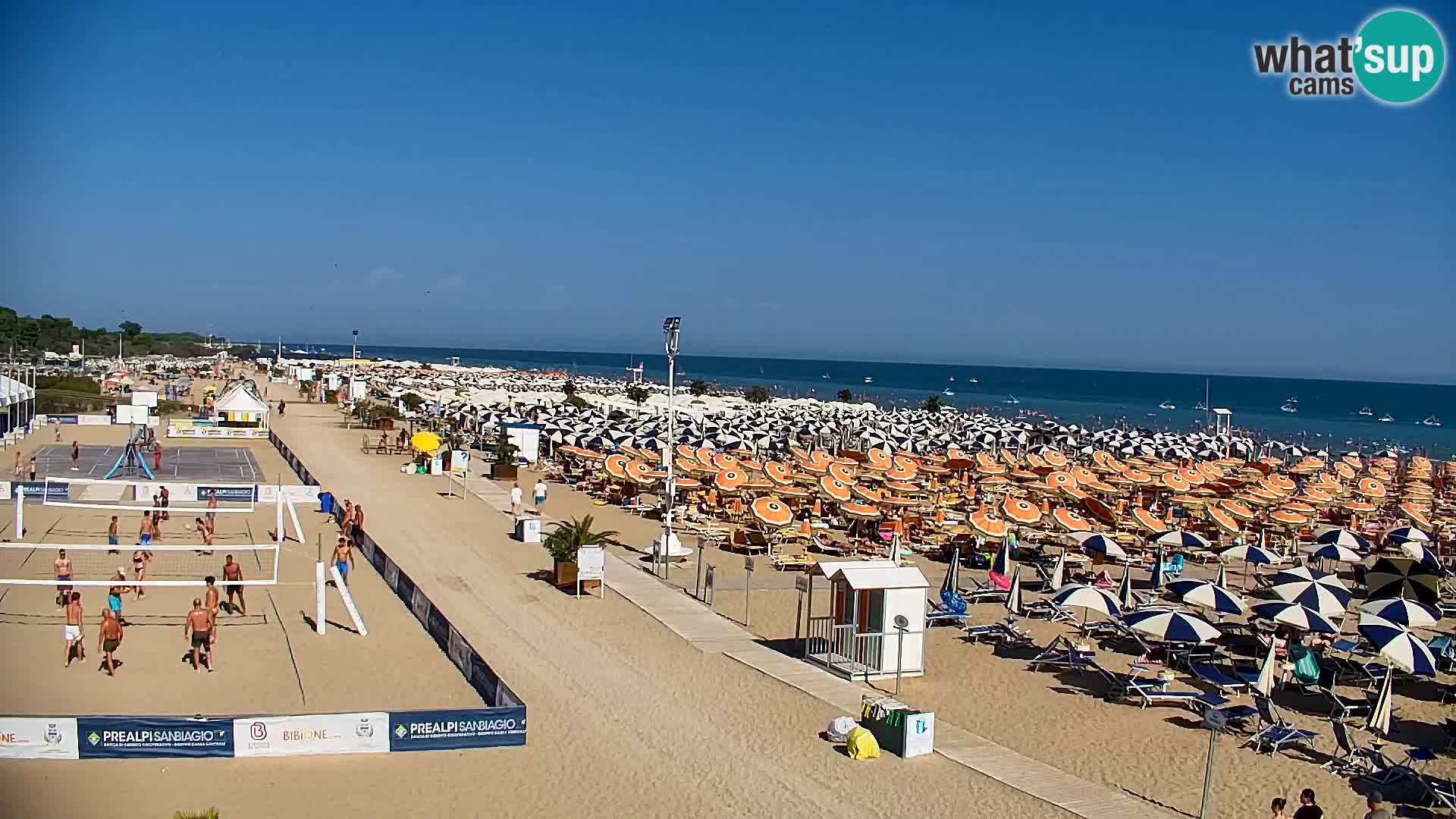 La webcam de la plage de Bibione – Zenith