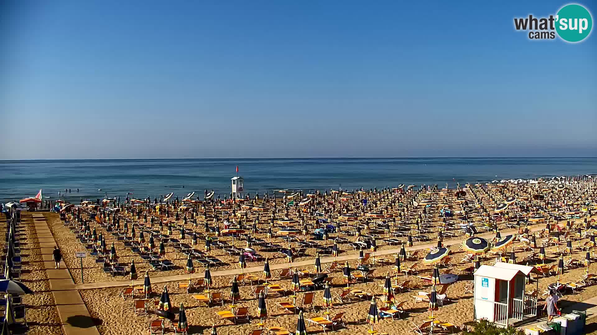 Bibione spiaggia webcam – Piazzale Zenith