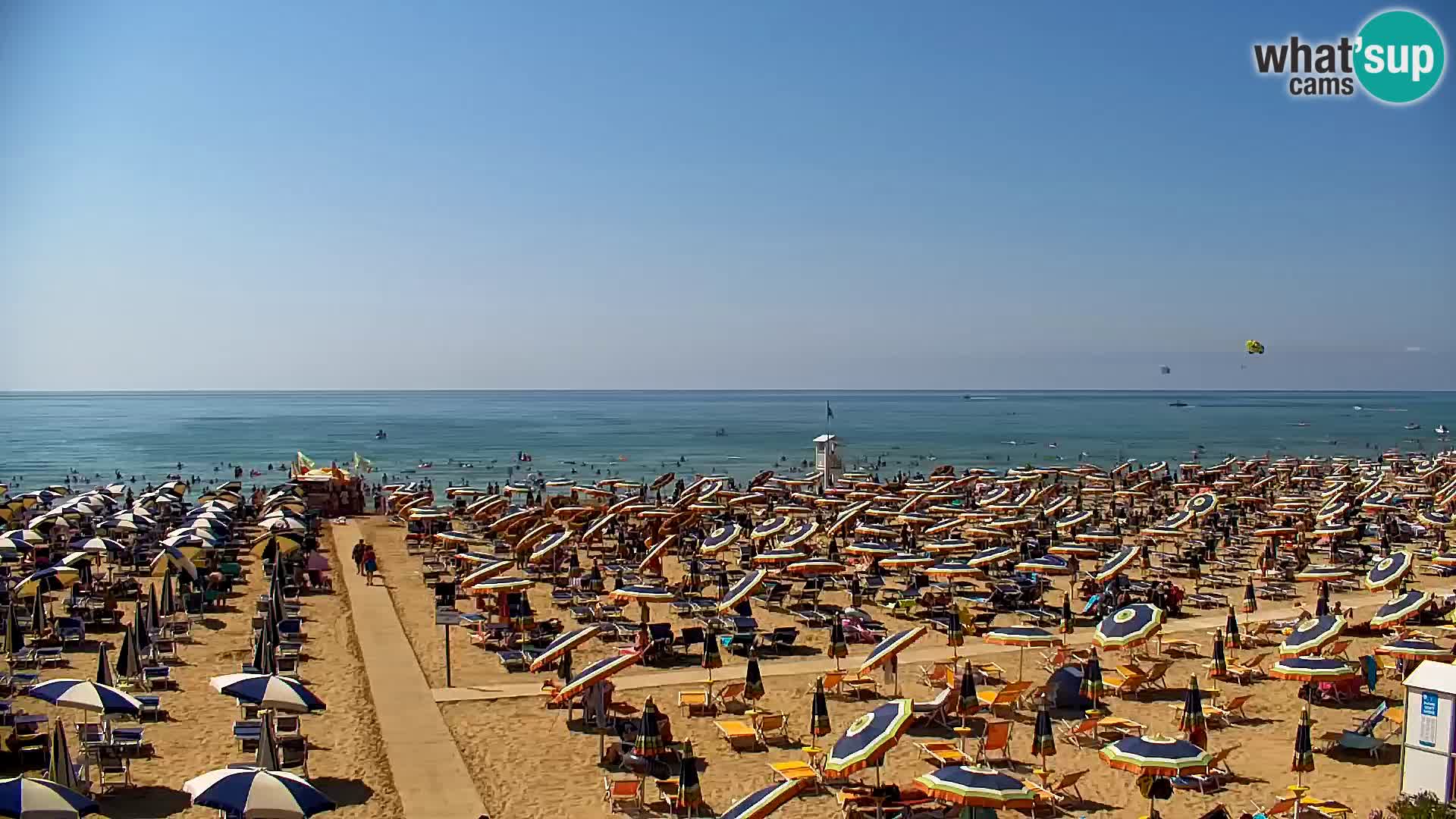 Bibione spiaggia webcam – Piazzale Zenith