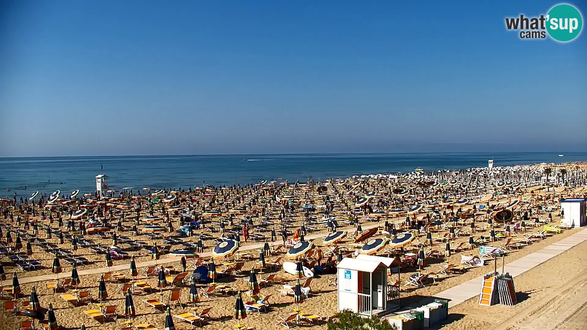 Bibione spiaggia webcam – Piazzale Zenith