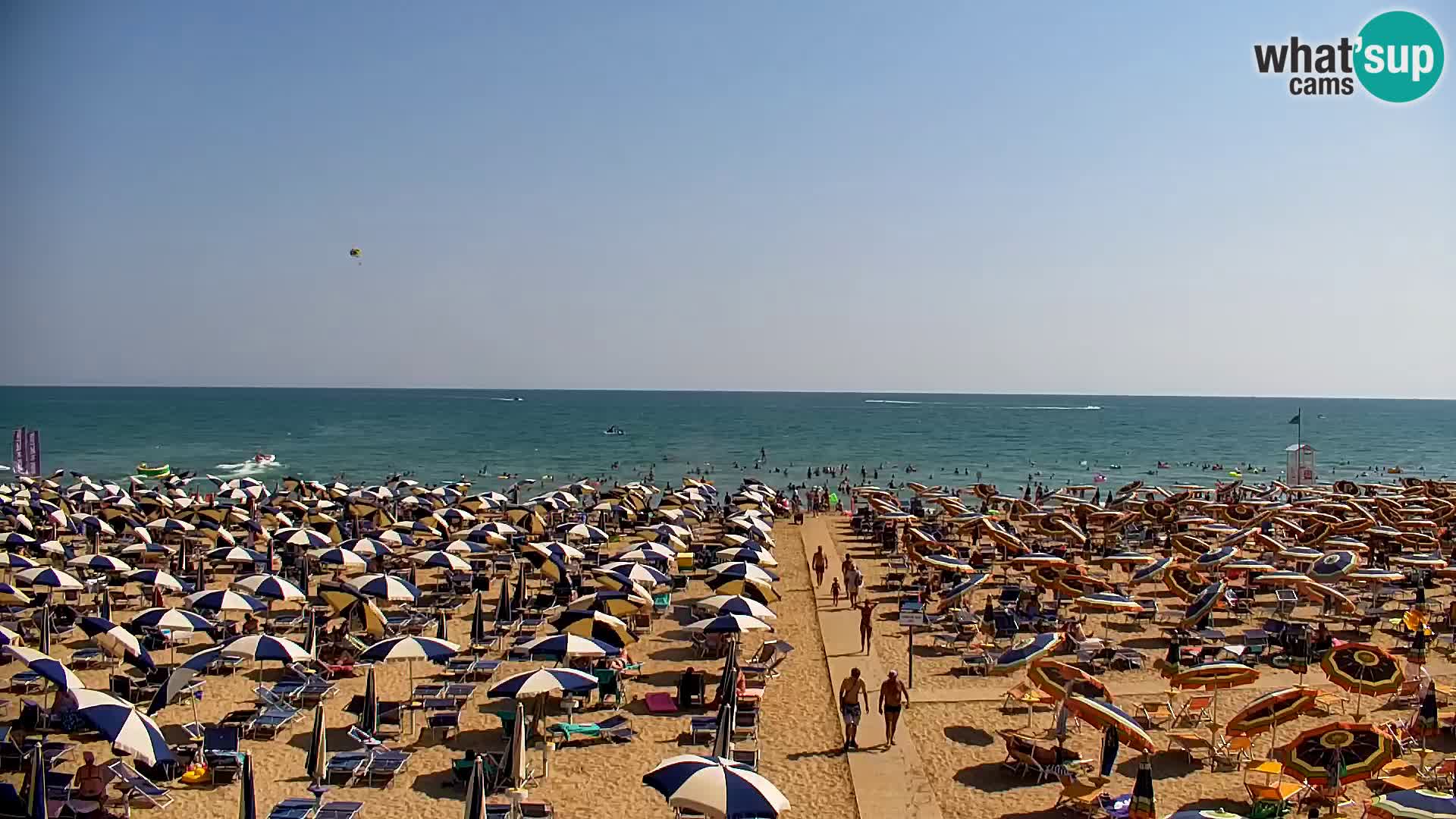 La webcam de la plage de Bibione – Zenith