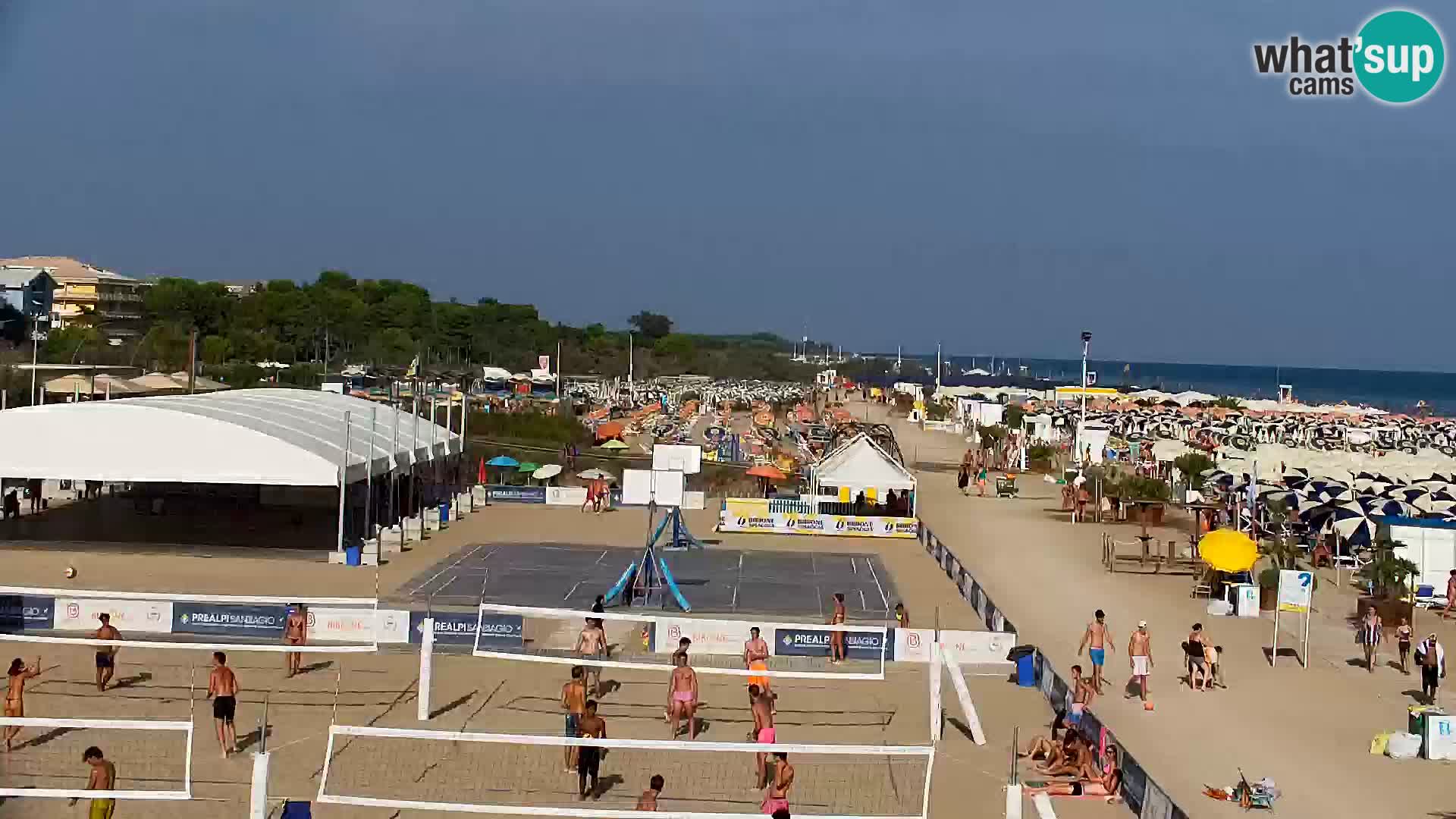 La webcam de la plage de Bibione – Zenith