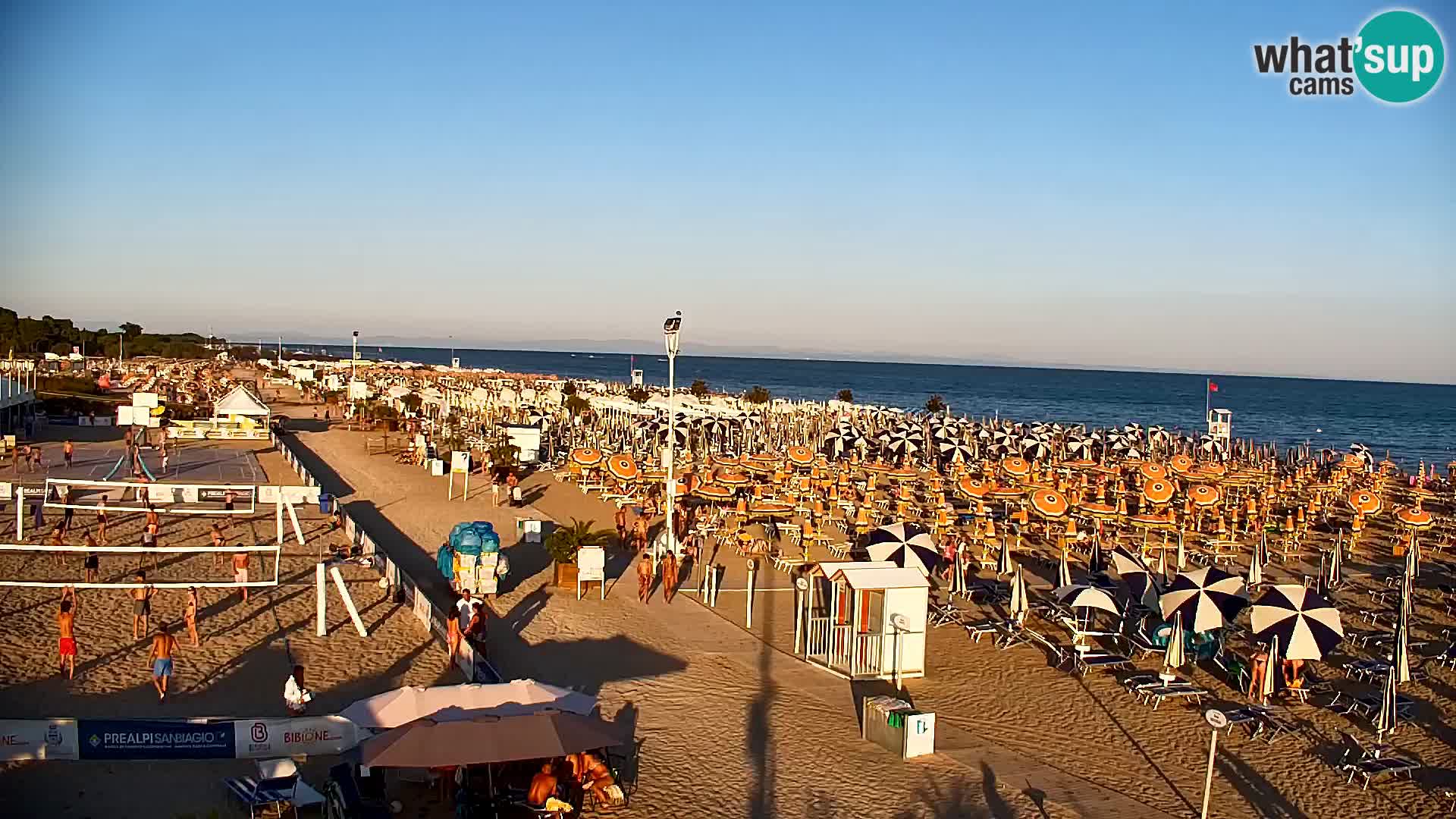 Bibione strand webcam  – Zenith