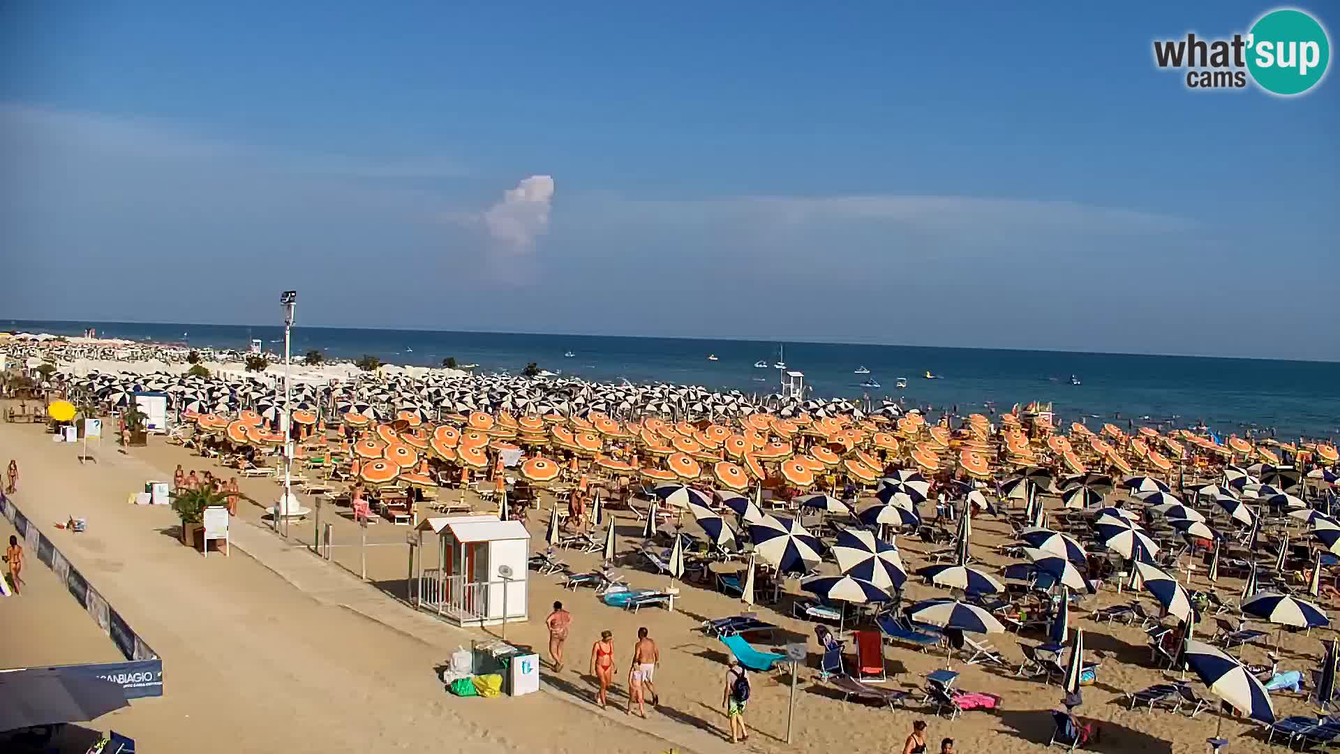 Bibione spiaggia webcam – Piazzale Zenith
