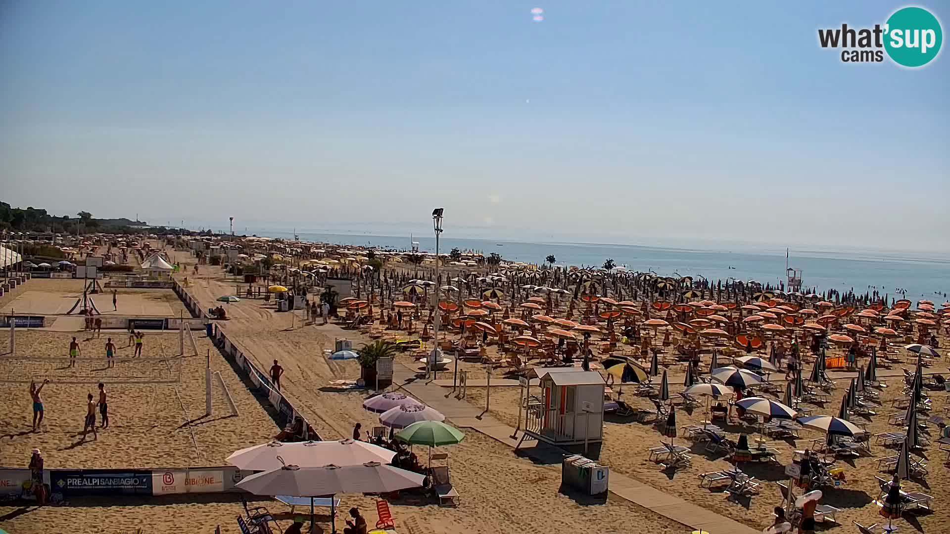 La cámara web de la playa de Bibione – Zenith