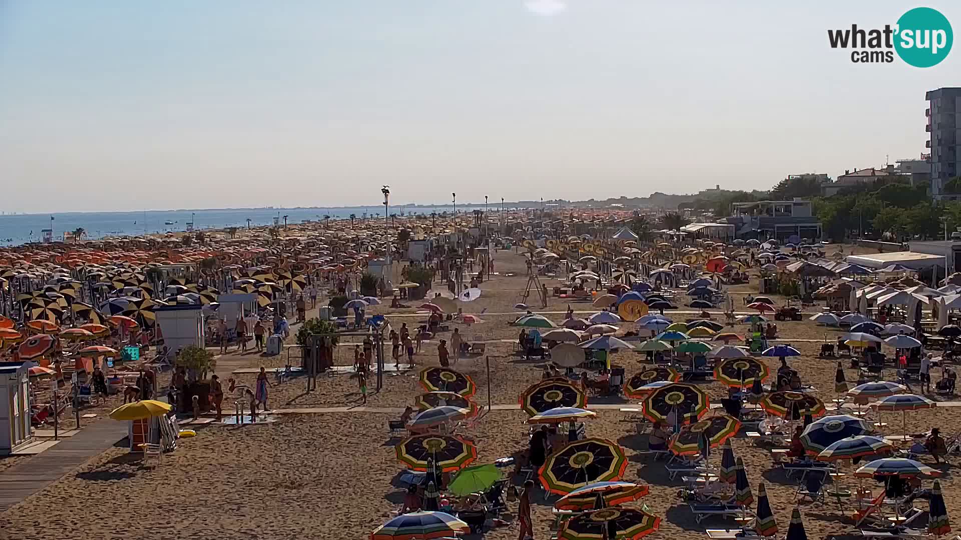 Bibione spiaggia webcam – Piazzale Zenith