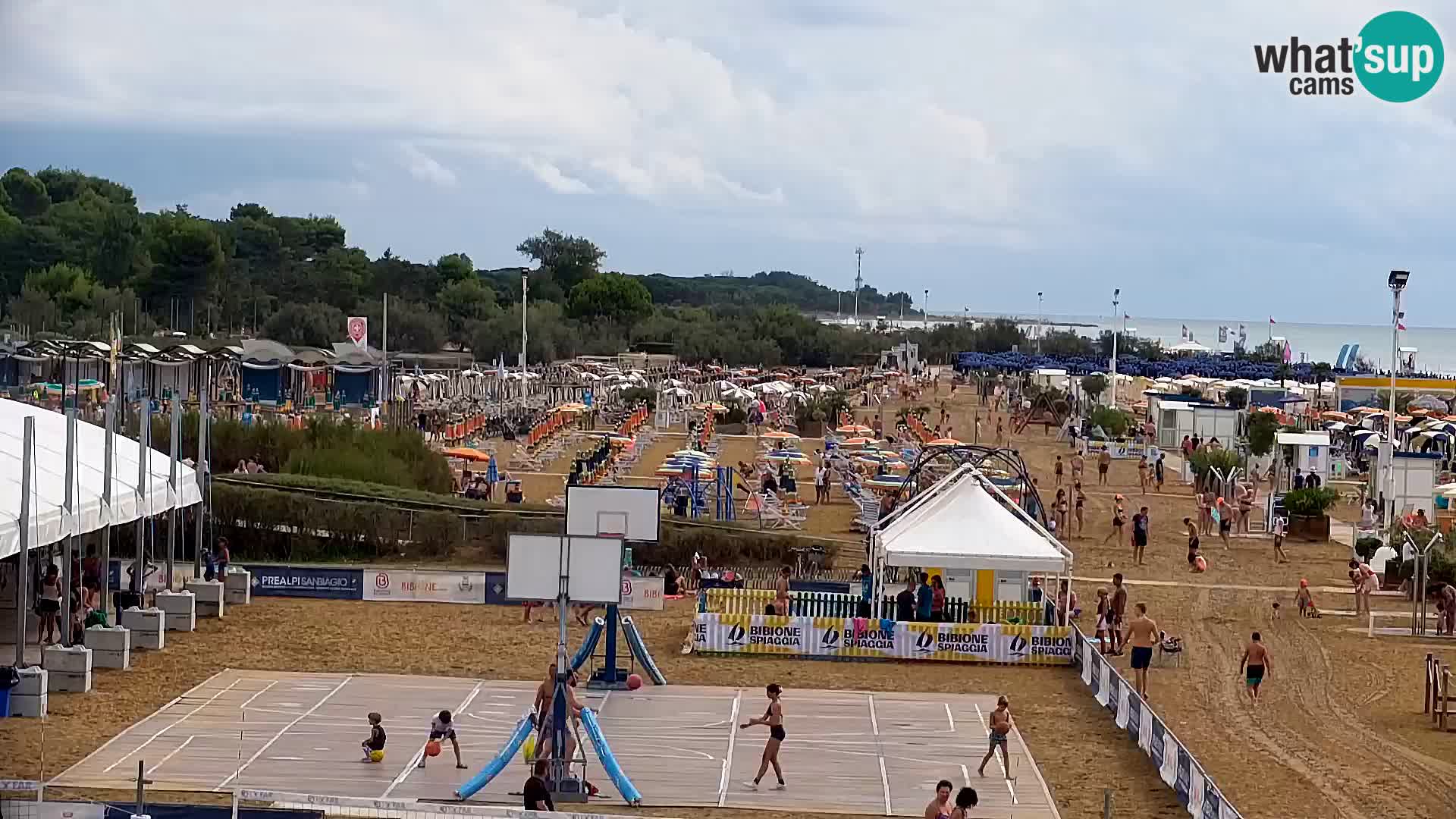 Bibione spiaggia webcam – Piazzale Zenith