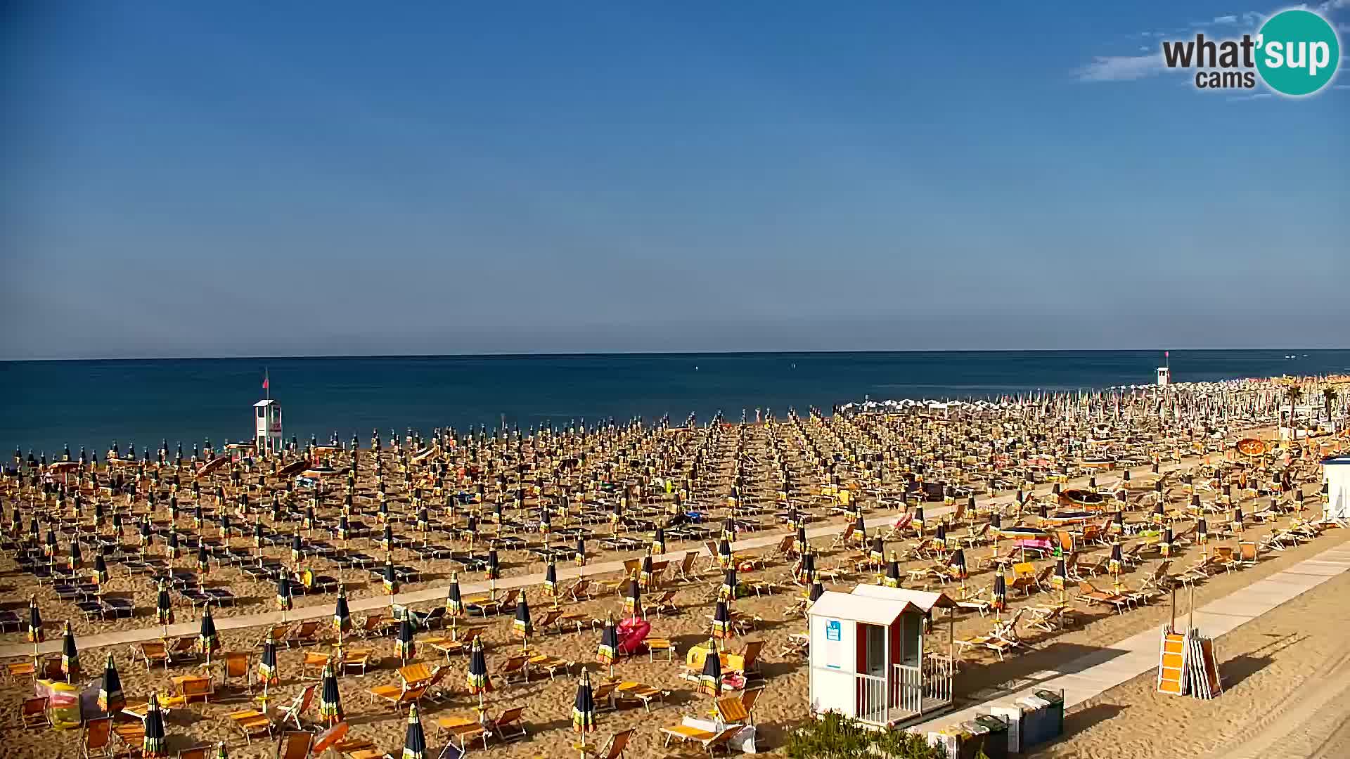 La cámara web de la playa de Bibione – Zenith