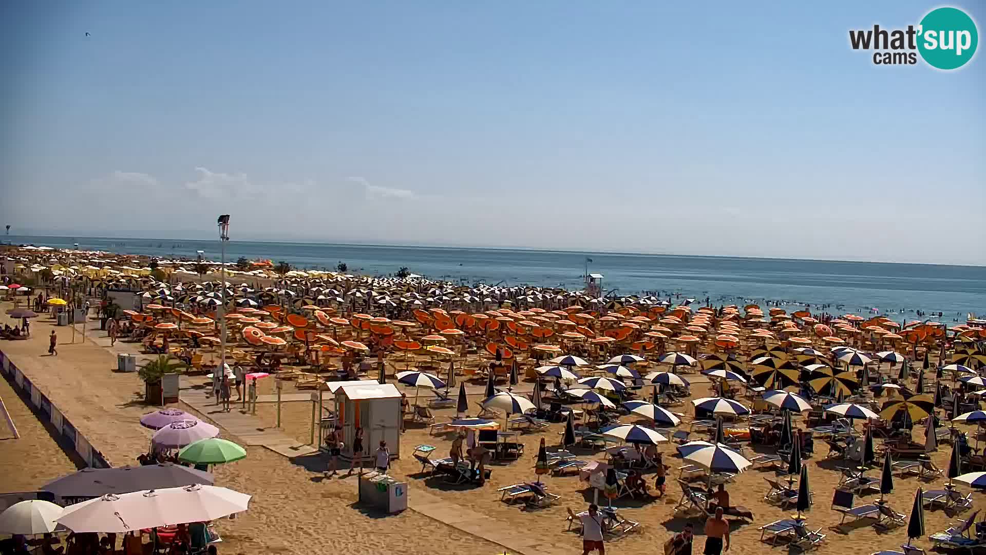 Bibione spiaggia webcam – Piazzale Zenith