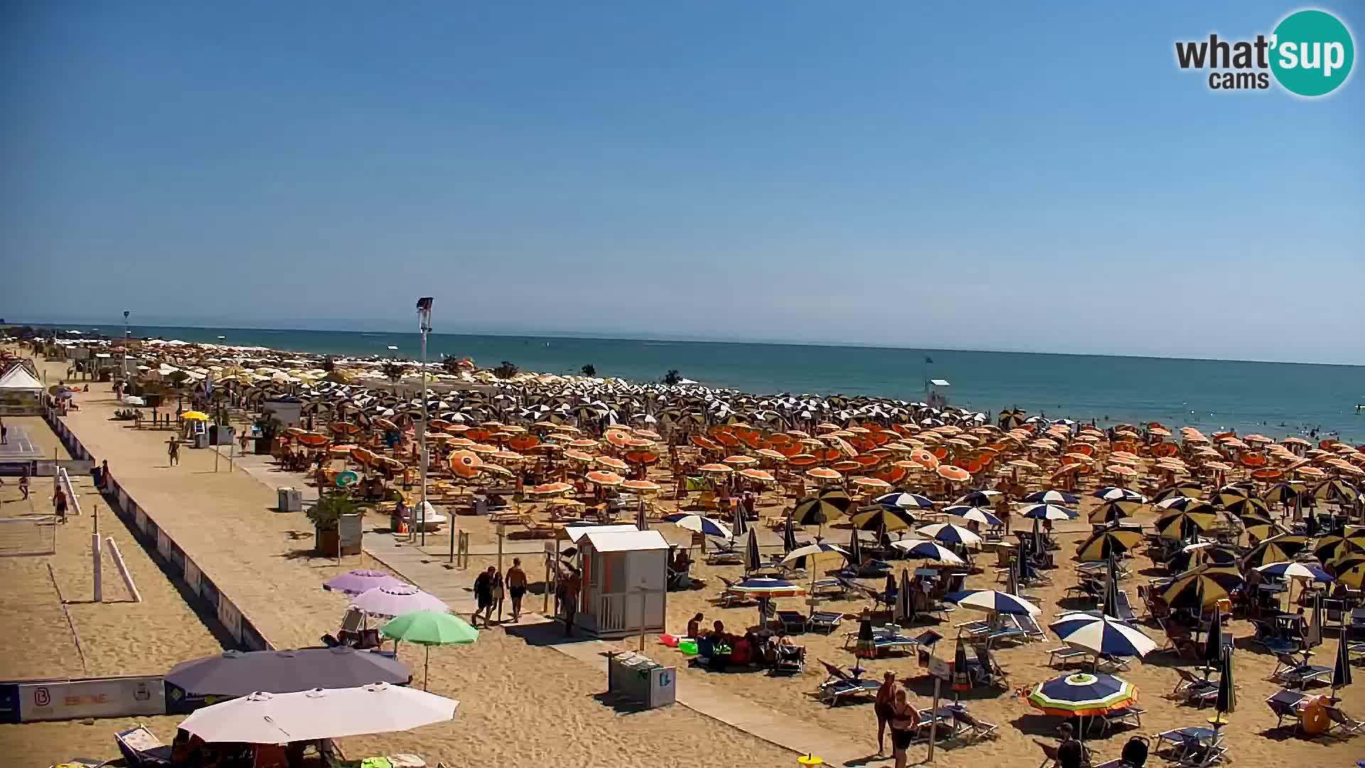 Bibione spiaggia webcam – Piazzale Zenith