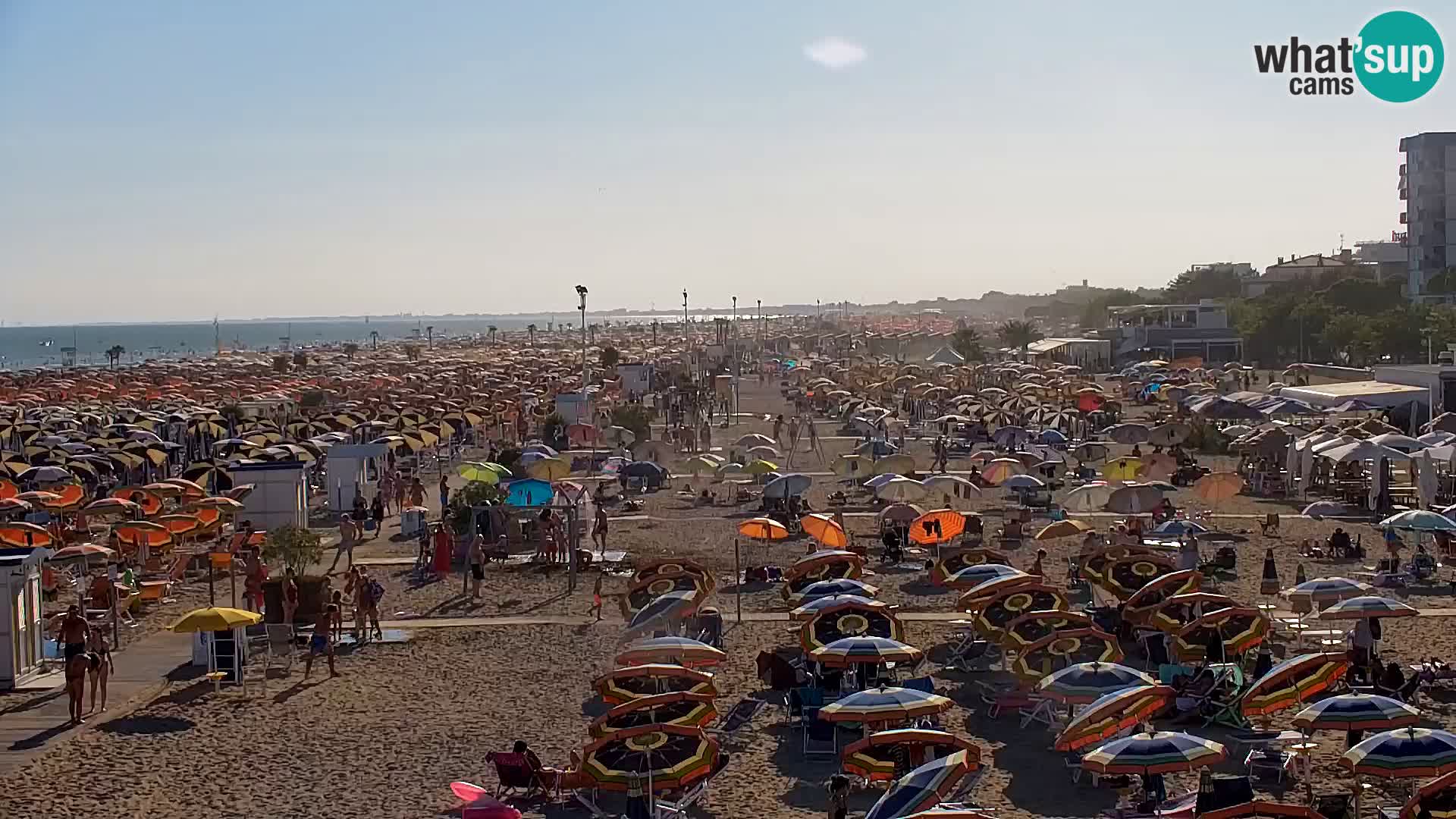 Bibione spiaggia webcam – Piazzale Zenith