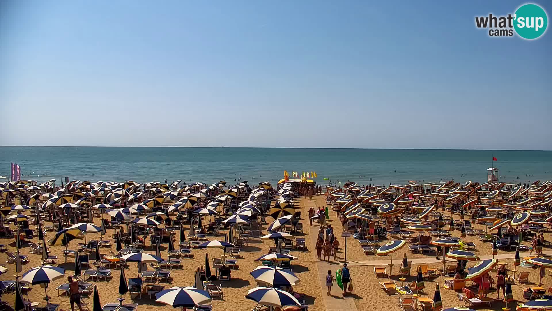 Bibione spiaggia webcam – Piazzale Zenith