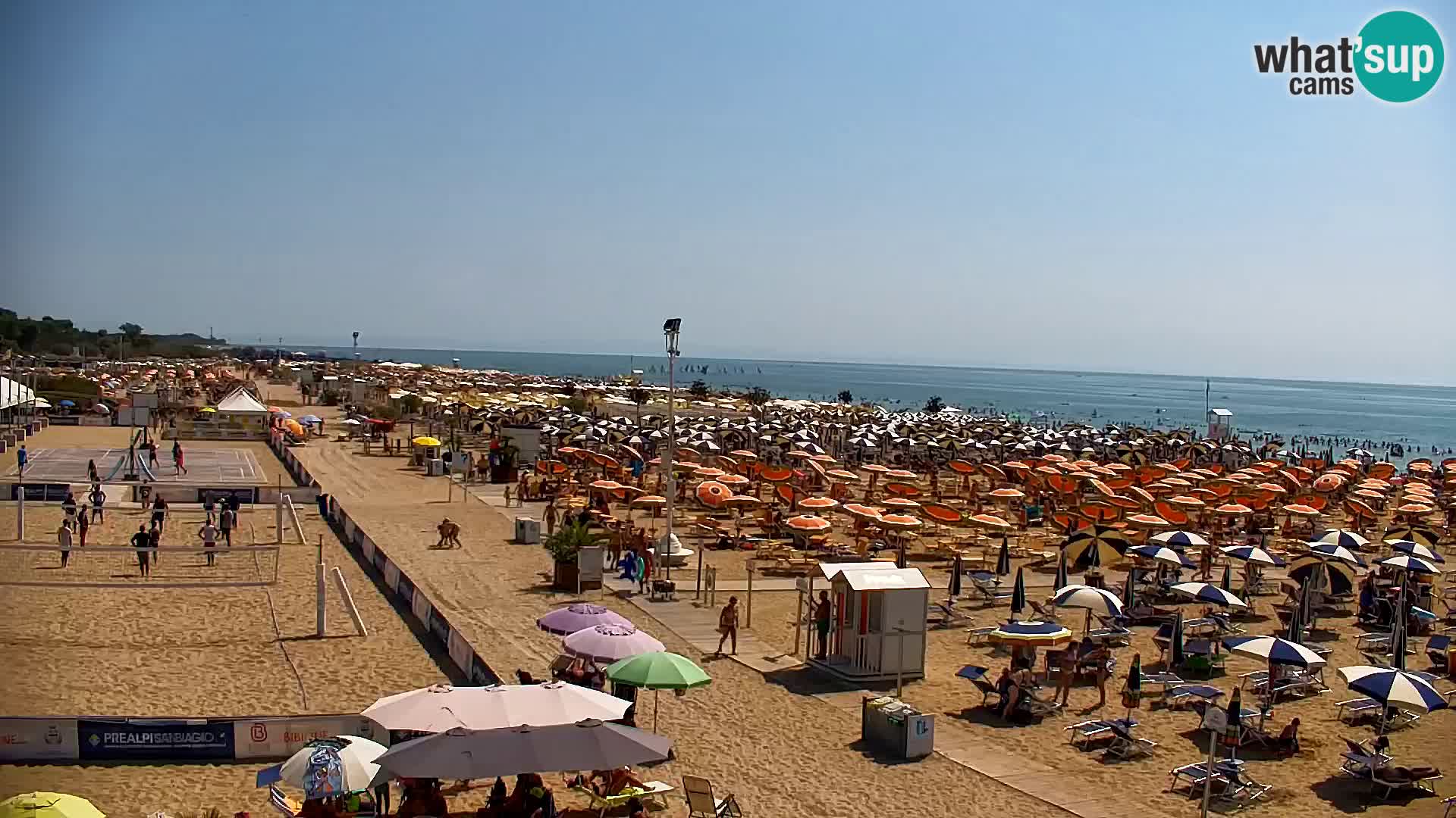 Bibione spiaggia webcam – Piazzale Zenith