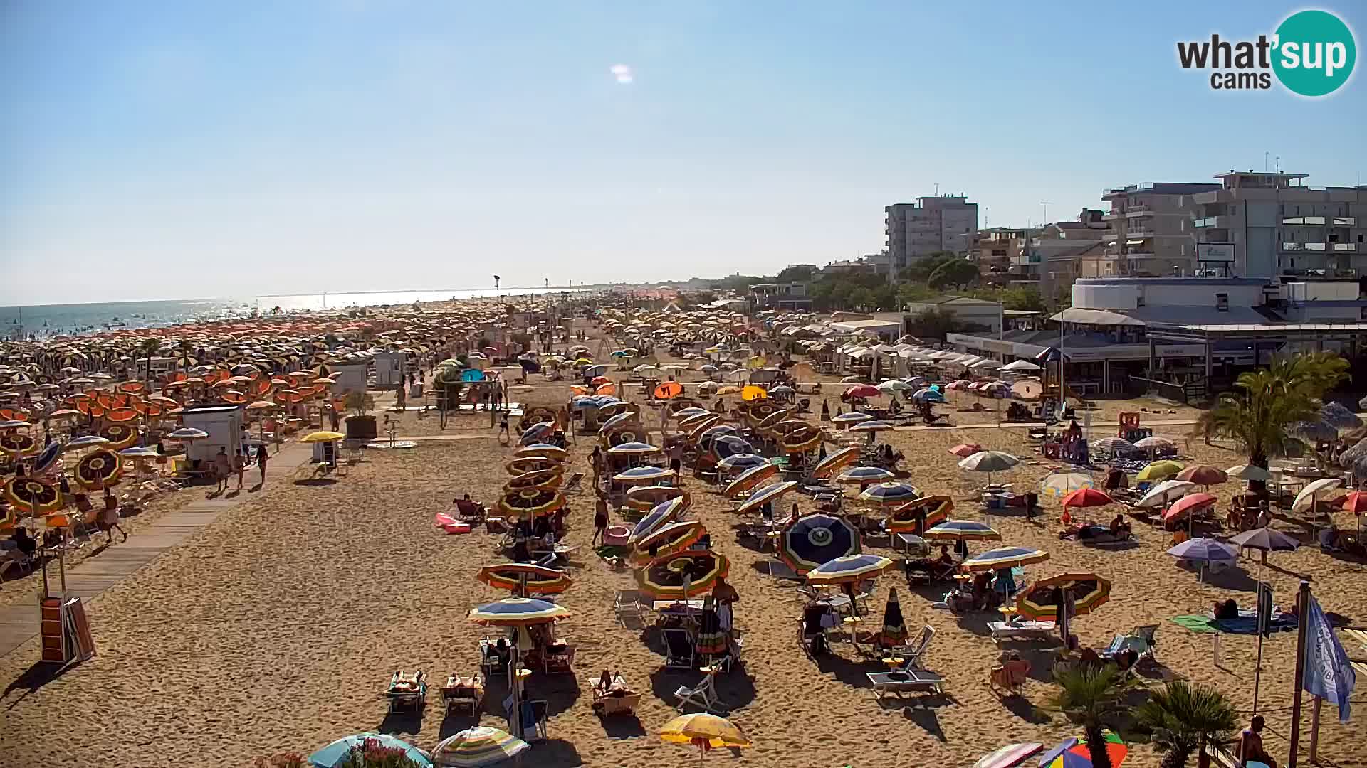 The Bibione beach webcam – Zenith