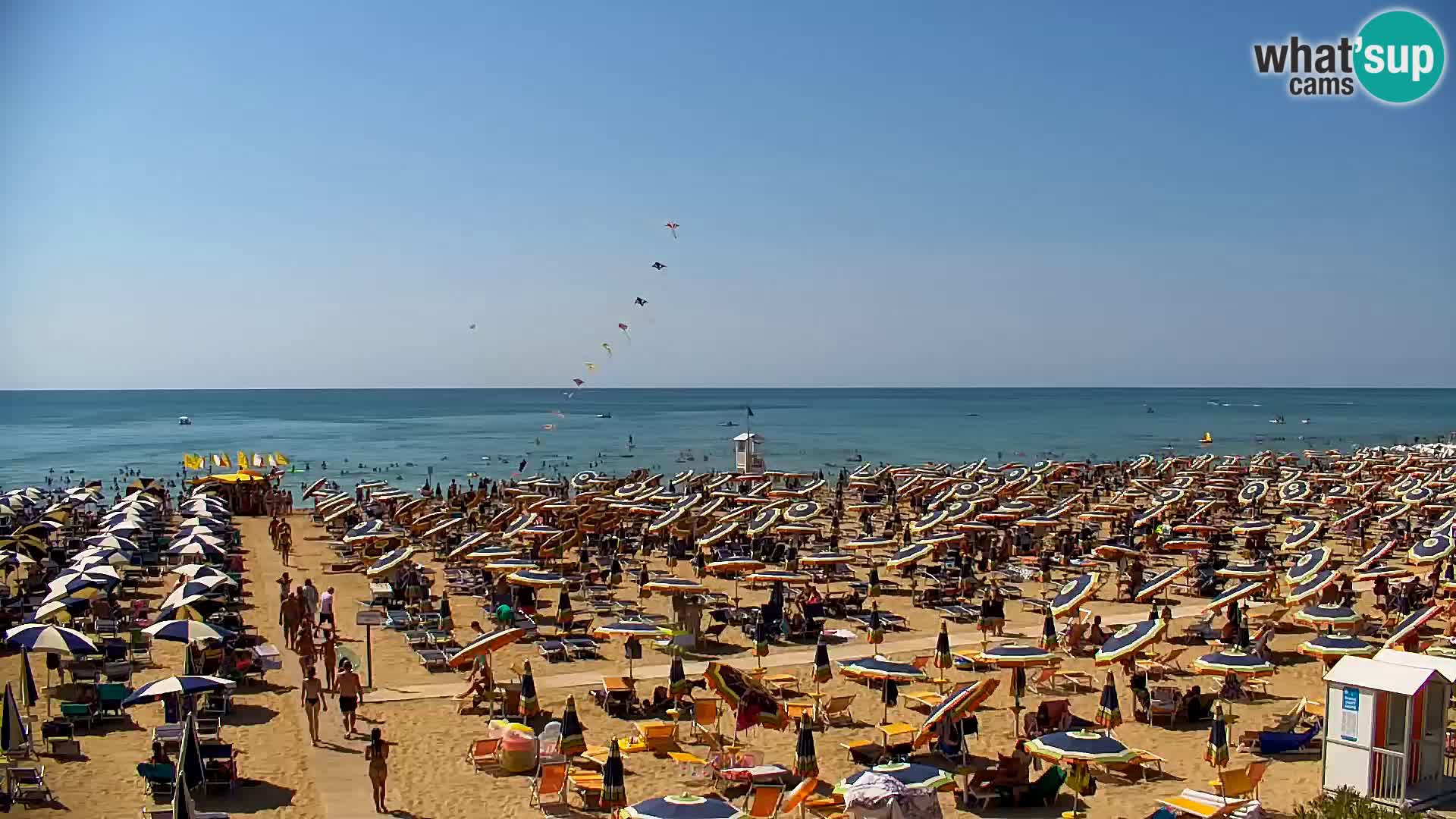 La cámara web de la playa de Bibione – Zenith