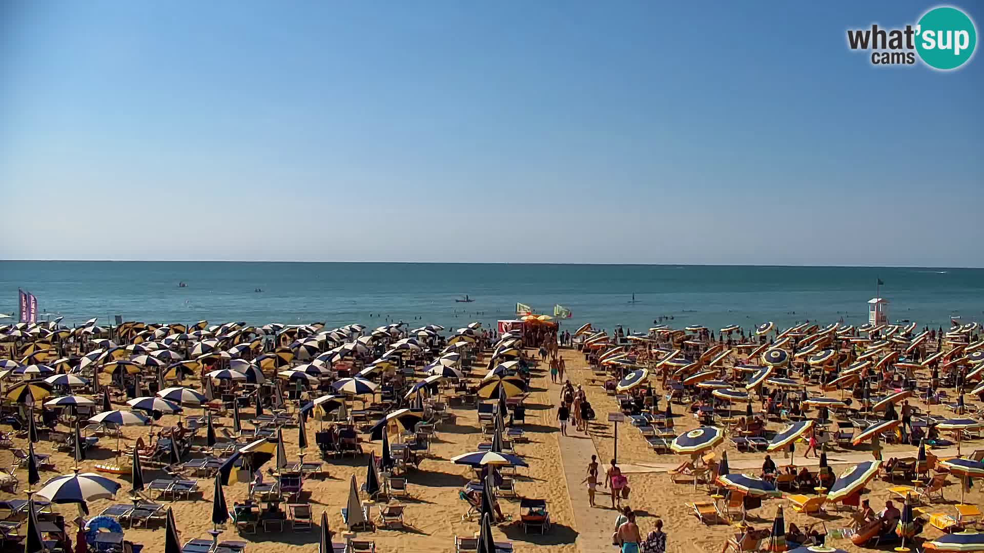 The Bibione beach webcam – Zenith