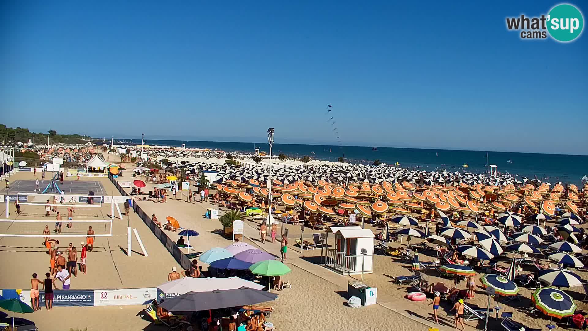 The Bibione beach webcam  – Zenith