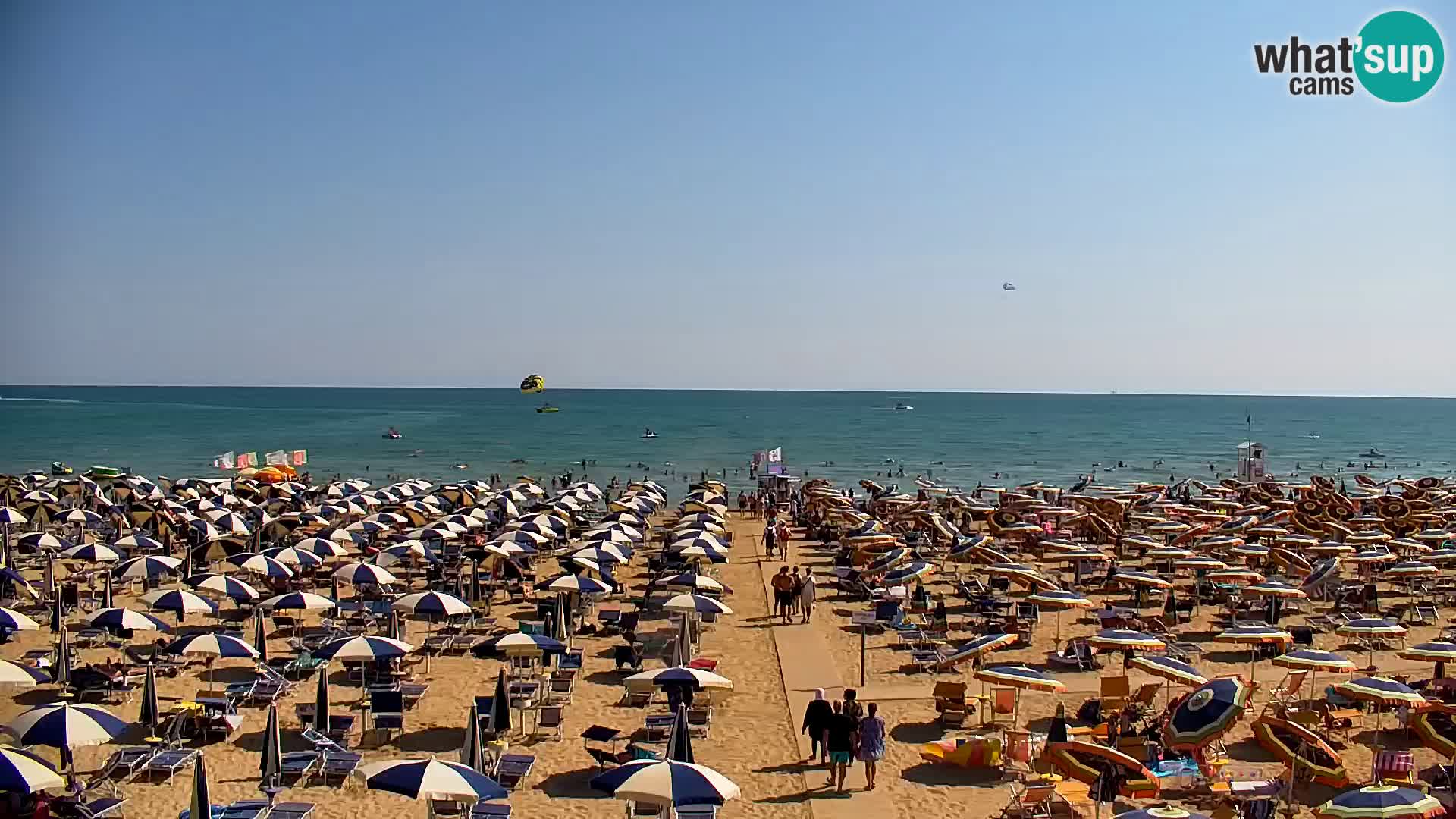 The Bibione beach webcam – Zenith