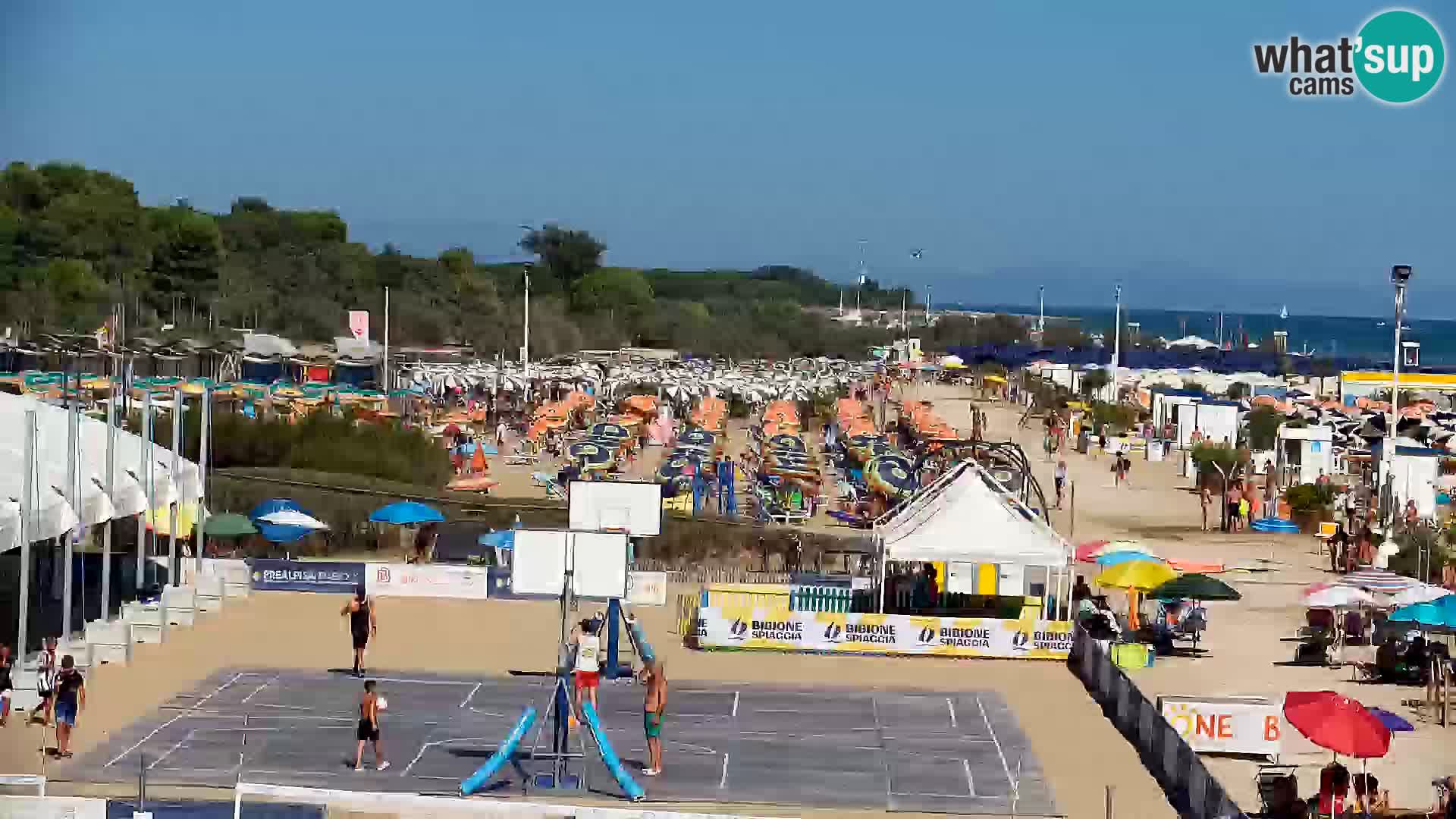 The Bibione beach webcam – Zenith