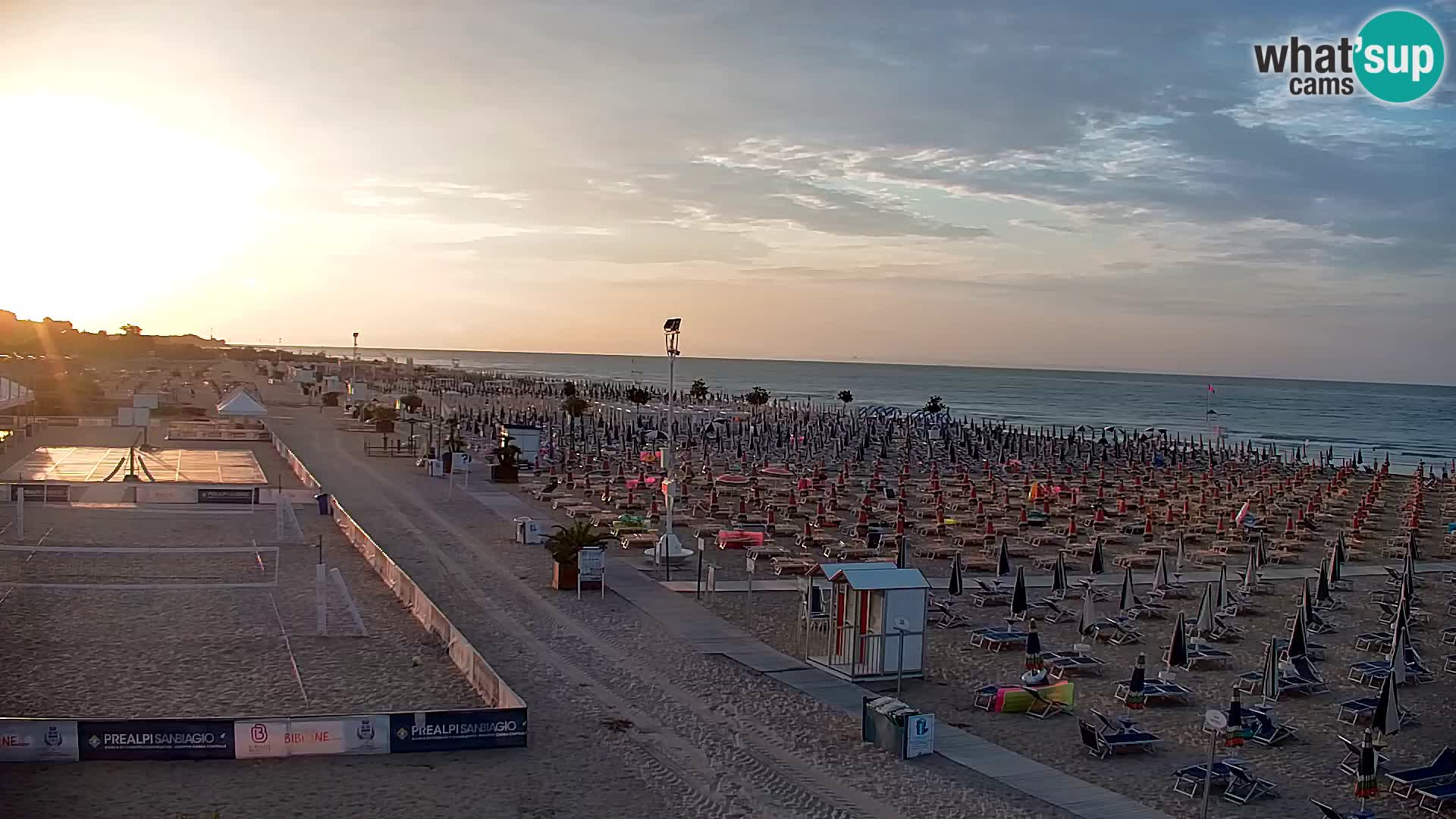 La webcam de la plage de Bibione – Zenith