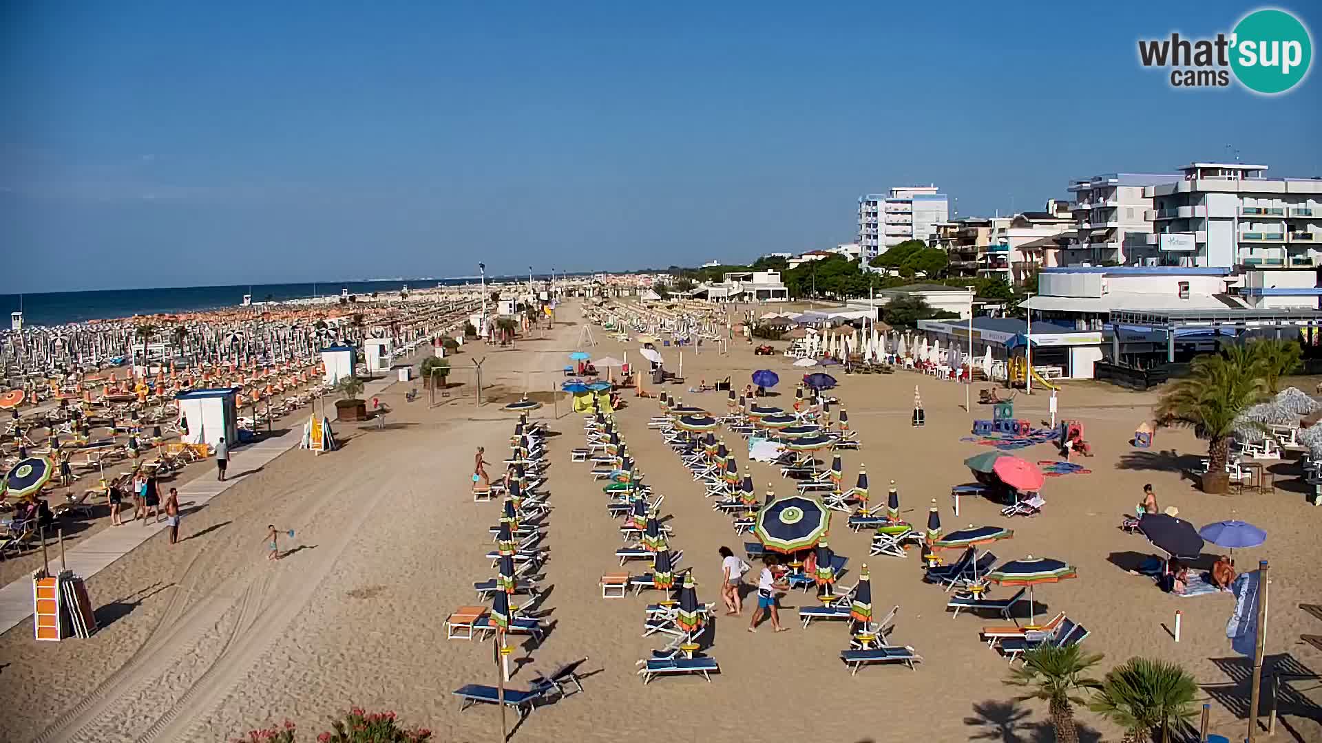 Bibione strand webcam  – Zenith