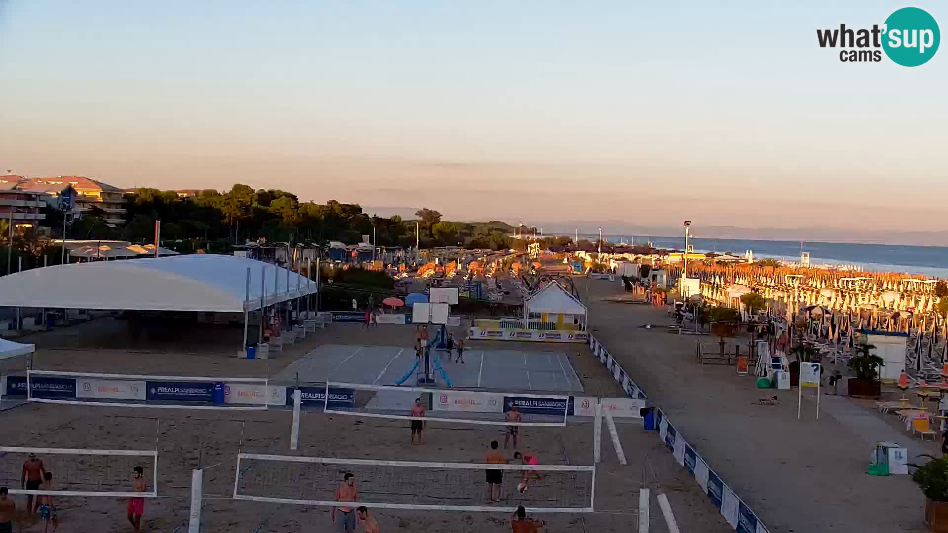 Bibione strand webcam  – Zenith