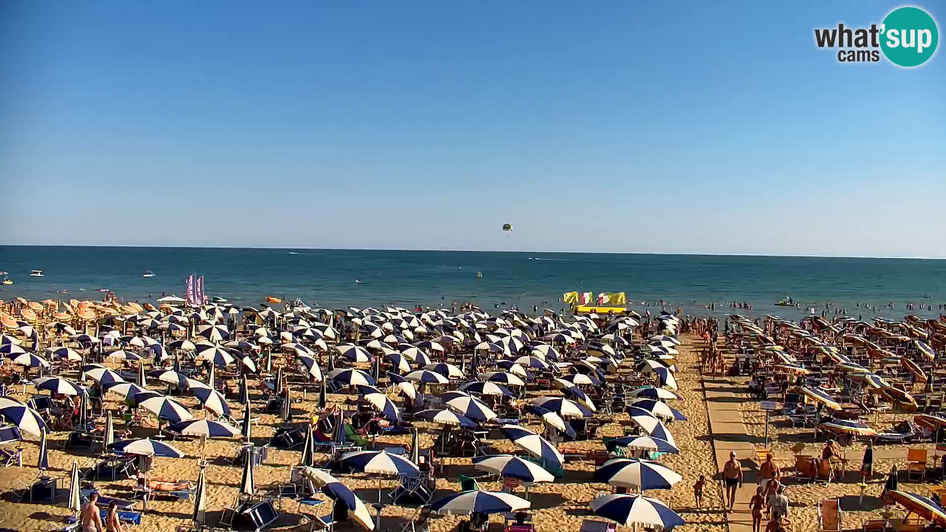 La webcam de la plage de Bibione – Zenith
