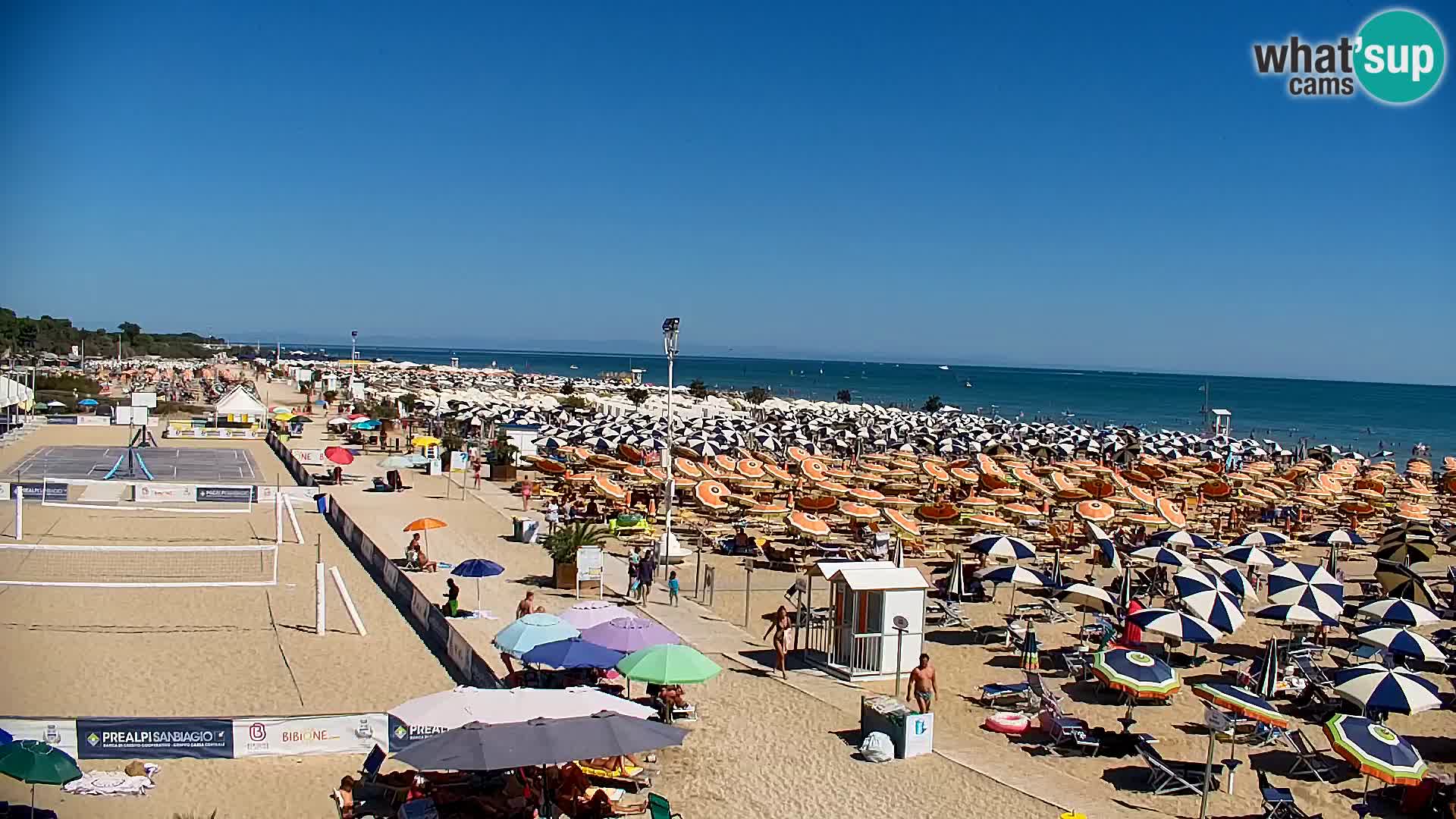 Spletna kamera na plaži Bibione – Zenit